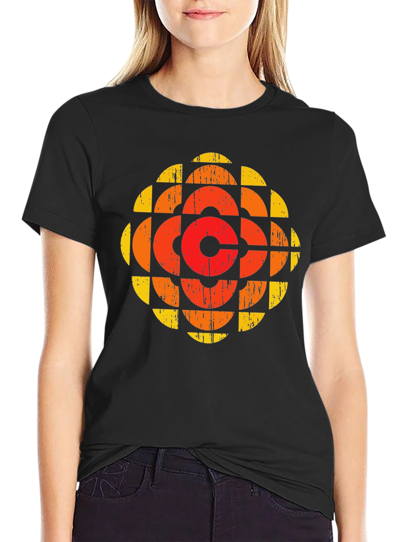 Retro CBC Logo T-Shirt - Vintage Canadian Broadcasting Tee