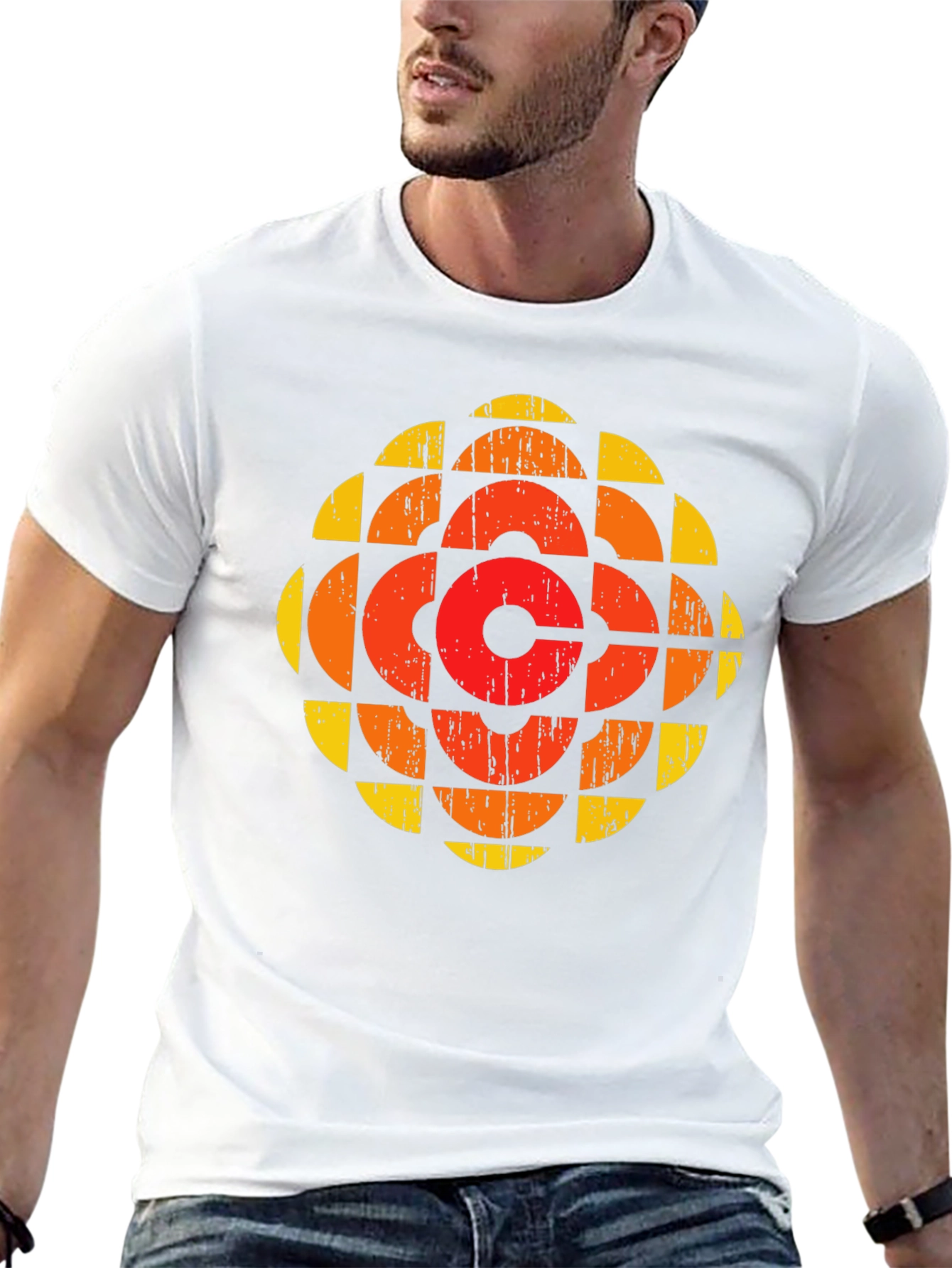 Retro CBC Logo T-Shirt - Vintage Canadian Broadcasting Tee