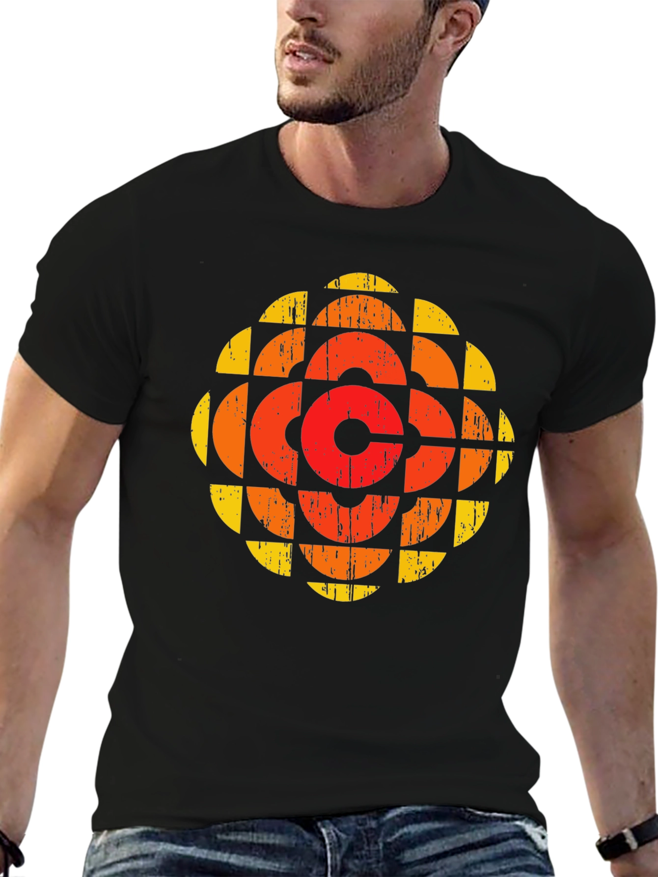 Retro CBC Logo T-Shirt - Vintage Canadian Broadcasting Tee