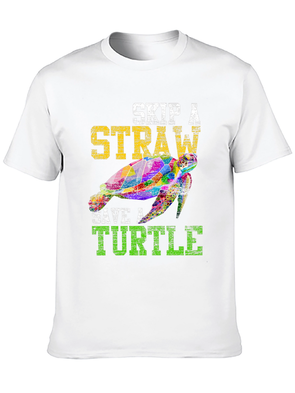 Skip A Straw Save A Turtle T-Shirt