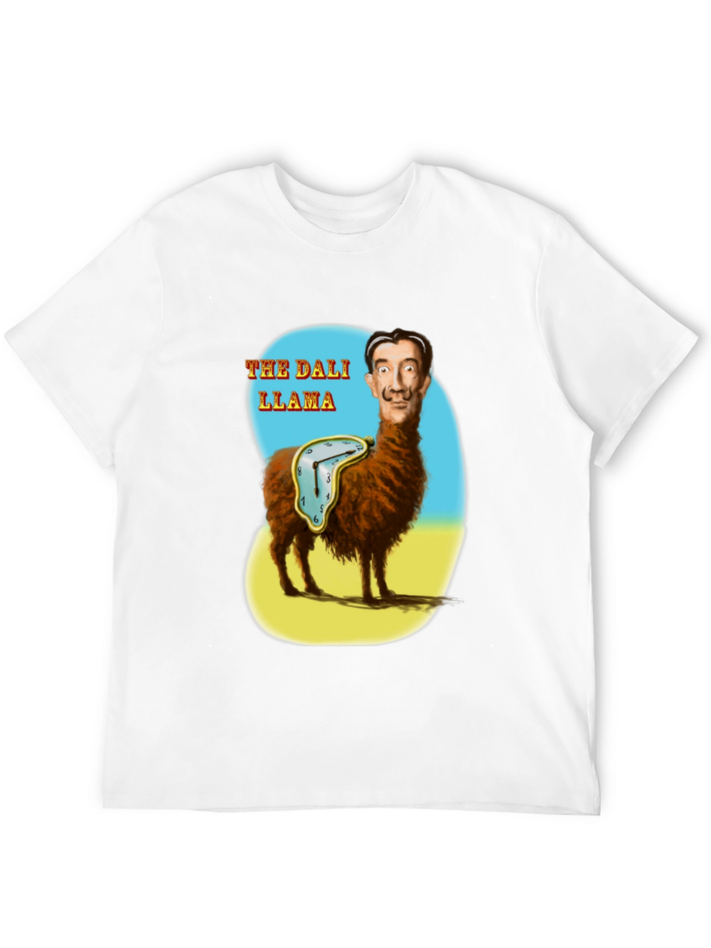 The Dali Llama Graphic T-Shirt - Surreal Art Tee