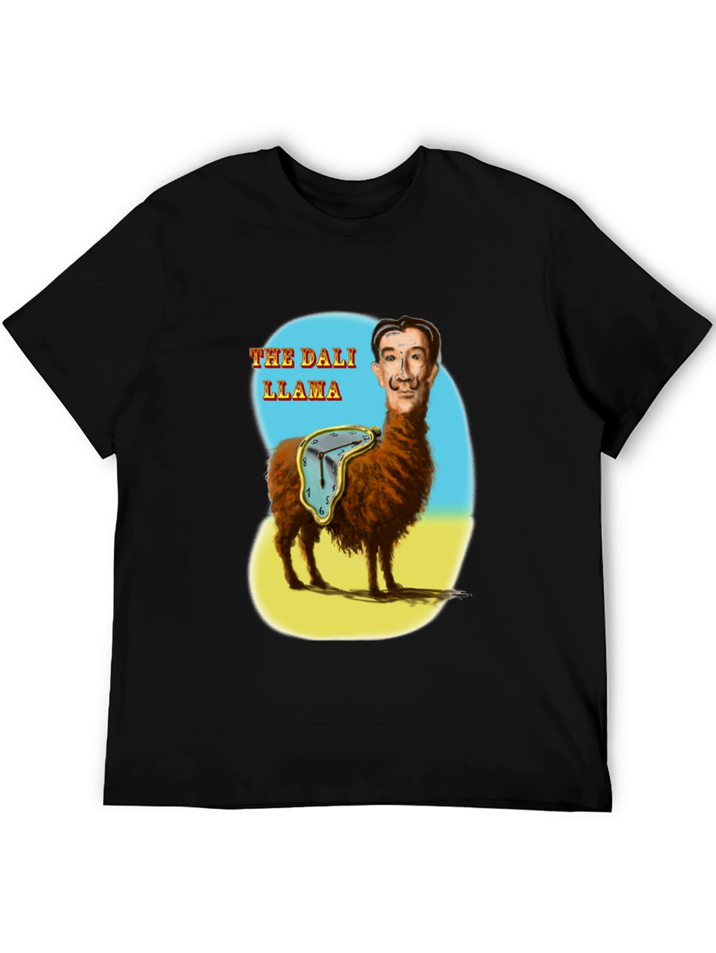 The Dali Llama Graphic T-Shirt - Surreal Art Tee