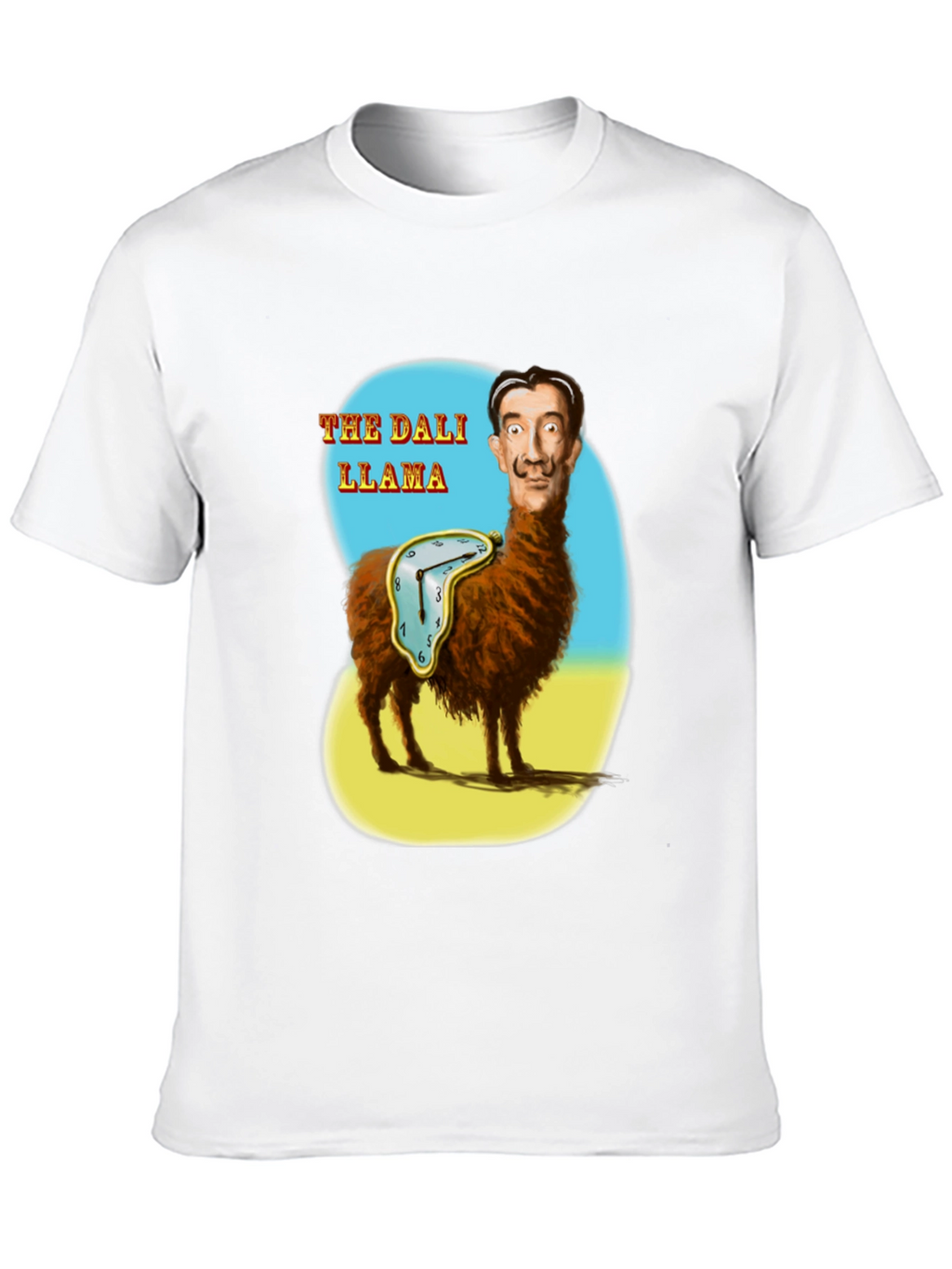 The Dali Llama Graphic T-Shirt - Surreal Art Tee