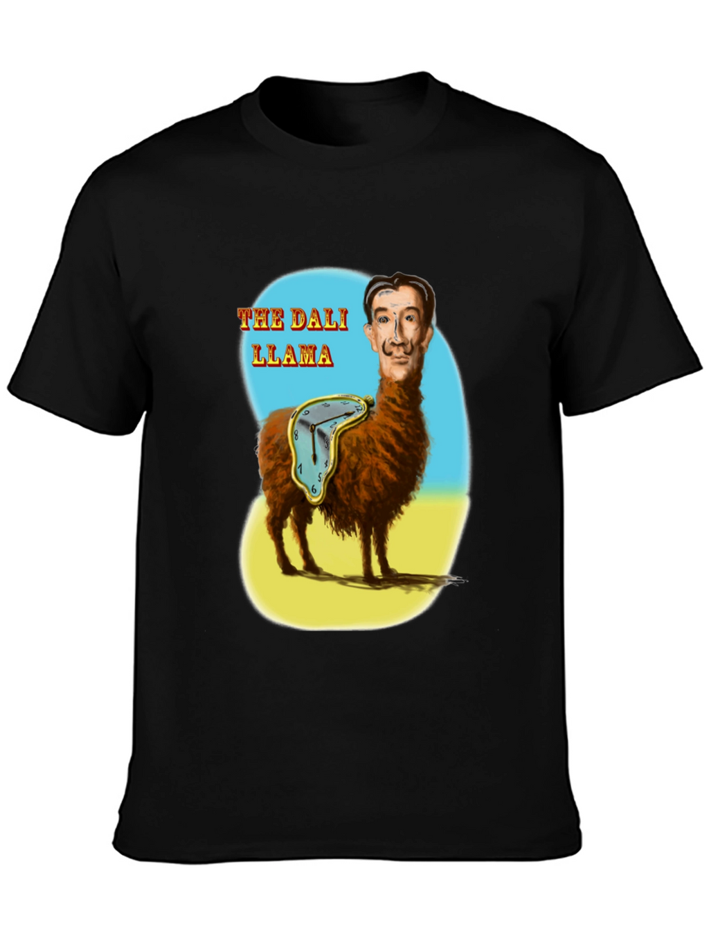 The Dali Llama Graphic T-Shirt - Surreal Art Tee