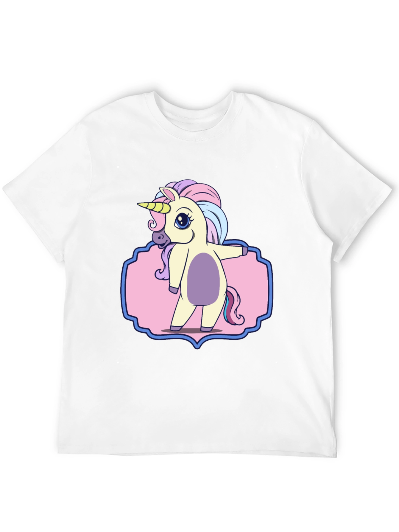 Unicorn Graphic T-Shirt - Cute Cartoon Design