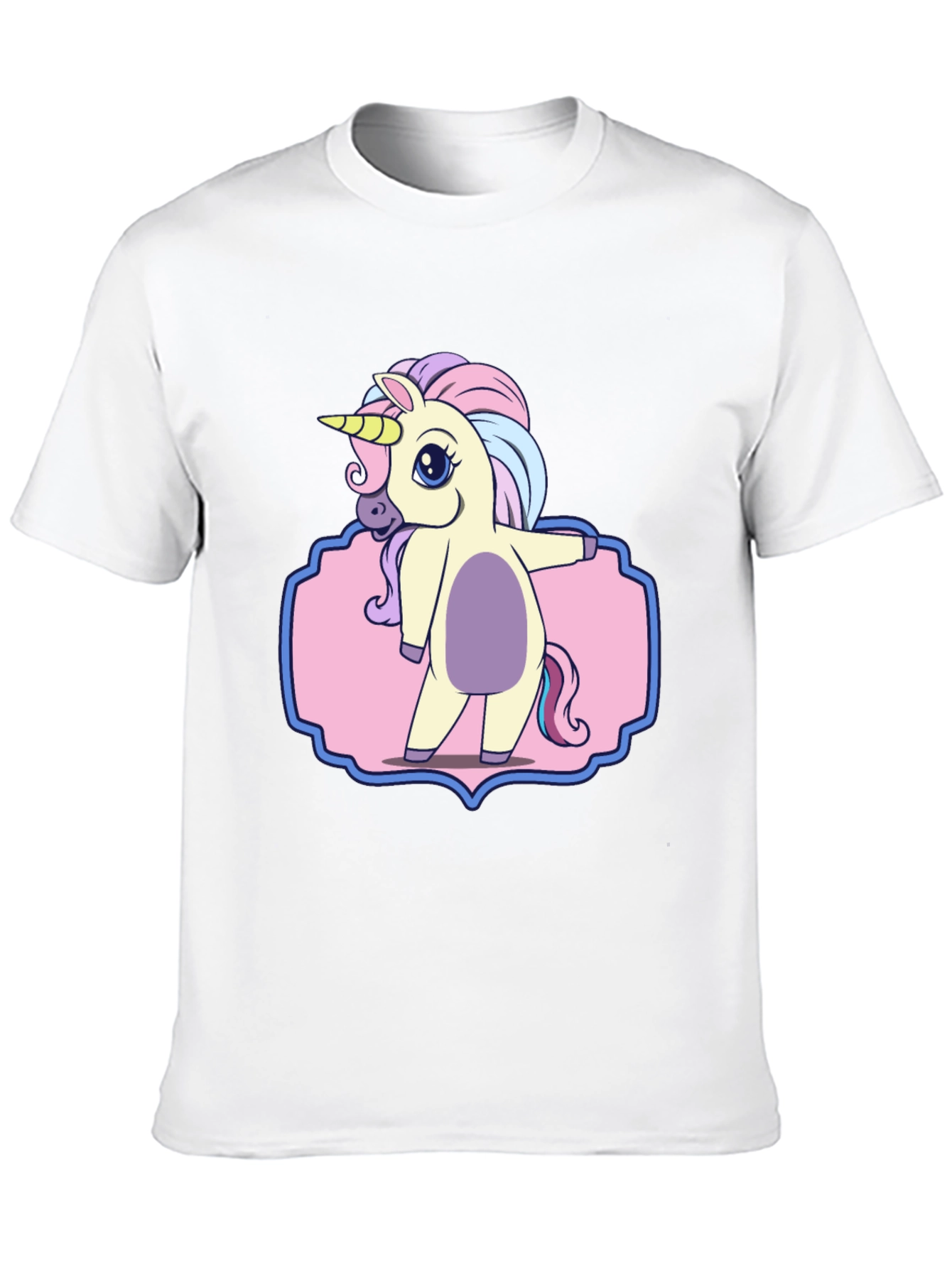 Unicorn Graphic T-Shirt - Cute Cartoon Design