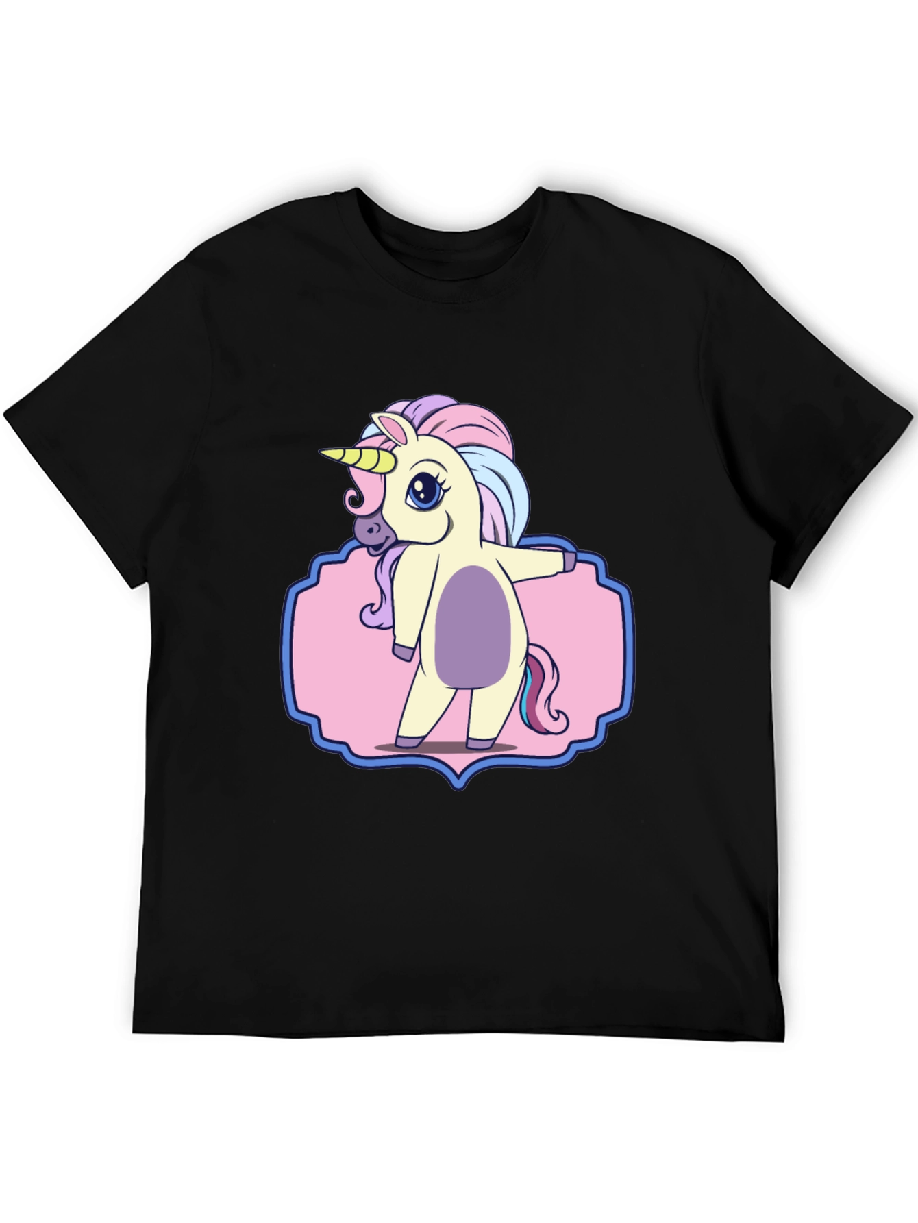 Unicorn Graphic T-Shirt - Cute Cartoon Design