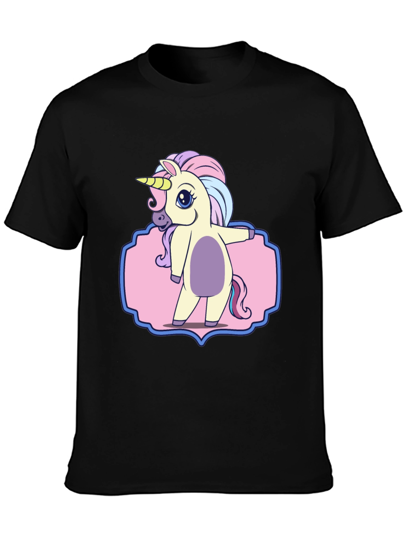 Unicorn Graphic T-Shirt - Cute Cartoon Design
