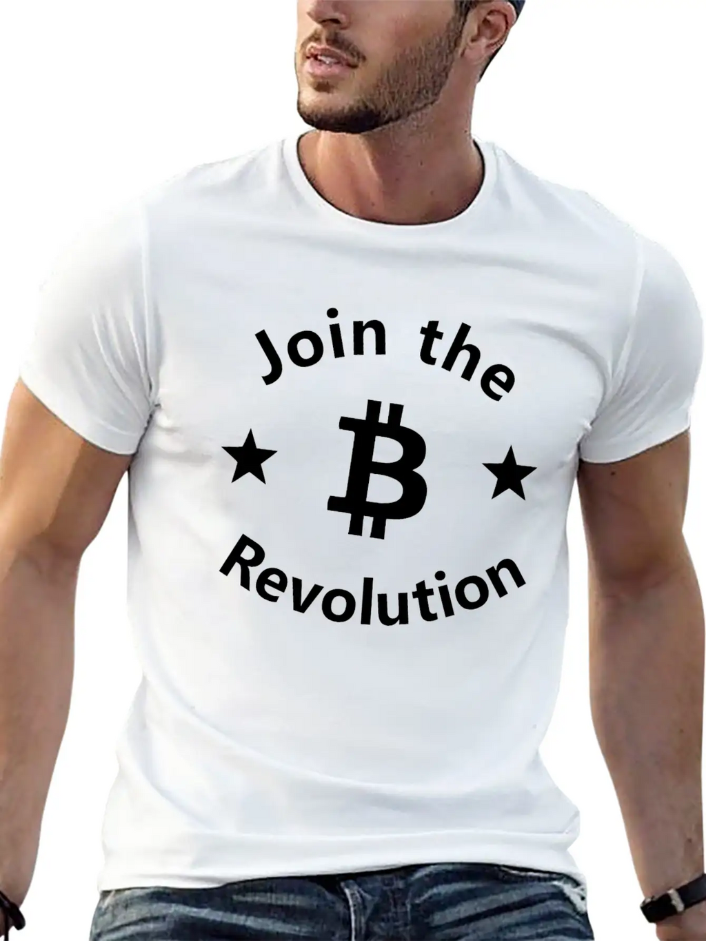 Join The Coin Revolution Essential Cotton Tee For Daily Outfits – Unisex Style