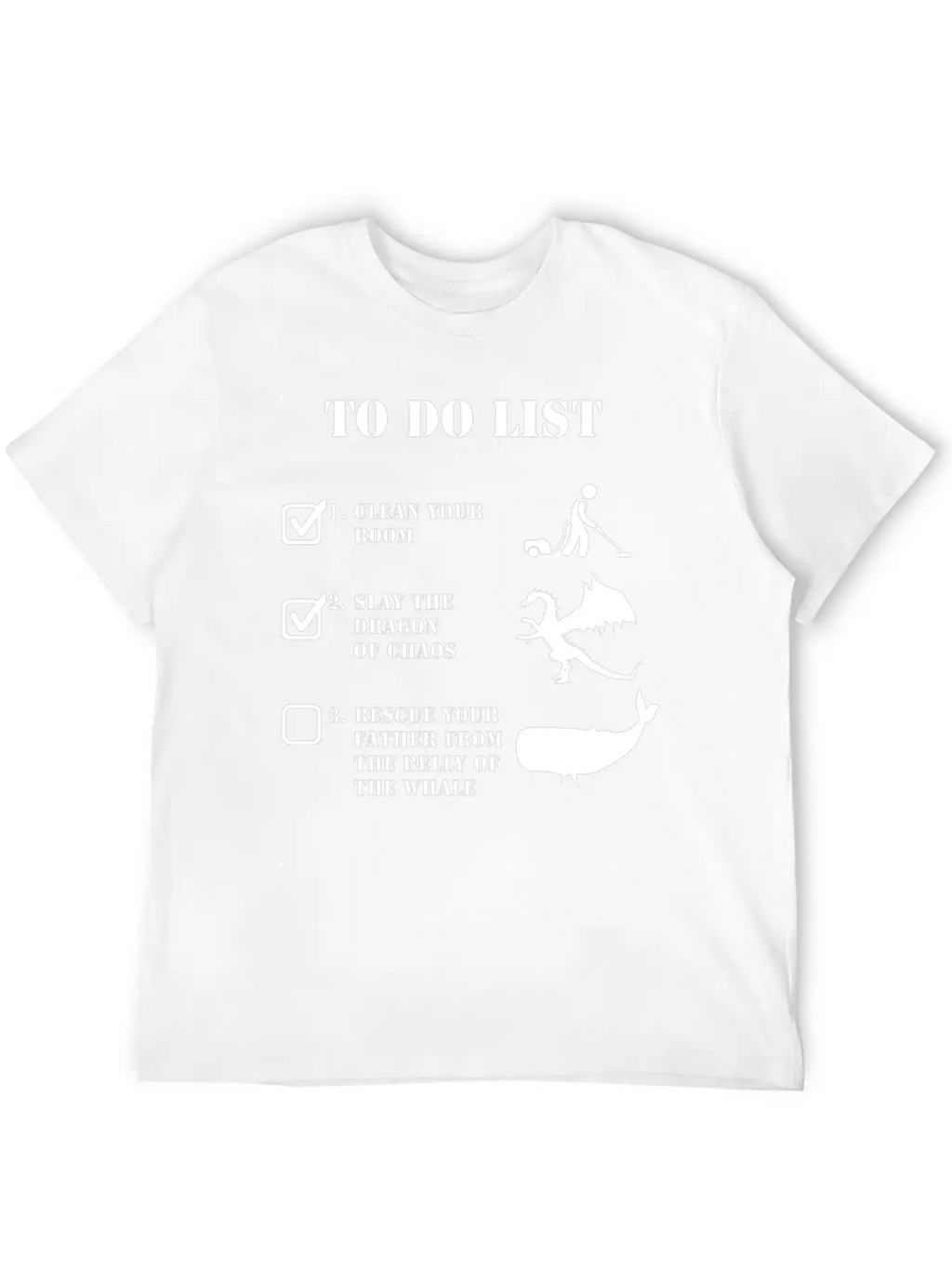 Jordan Peterson - To Do List Unisex Short Sleeve Soft Cotton T-Shirt – Casual Everyday Wear