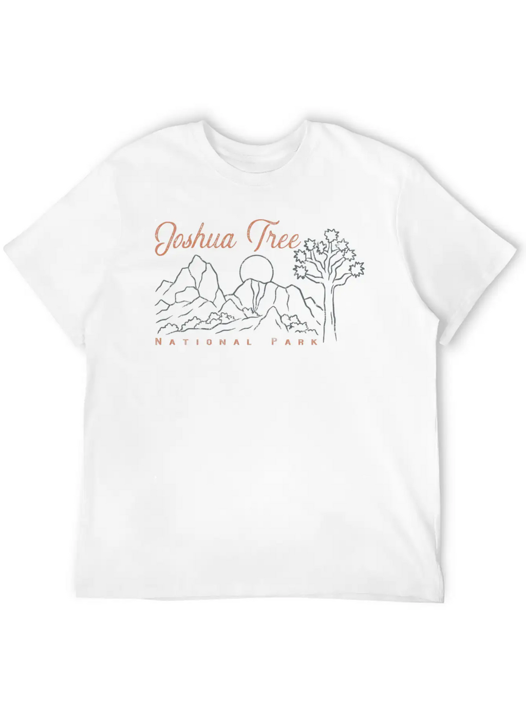 Joshua Tree National Park Breathable Soft Cotton T-Shirt – Timeless Casual Look