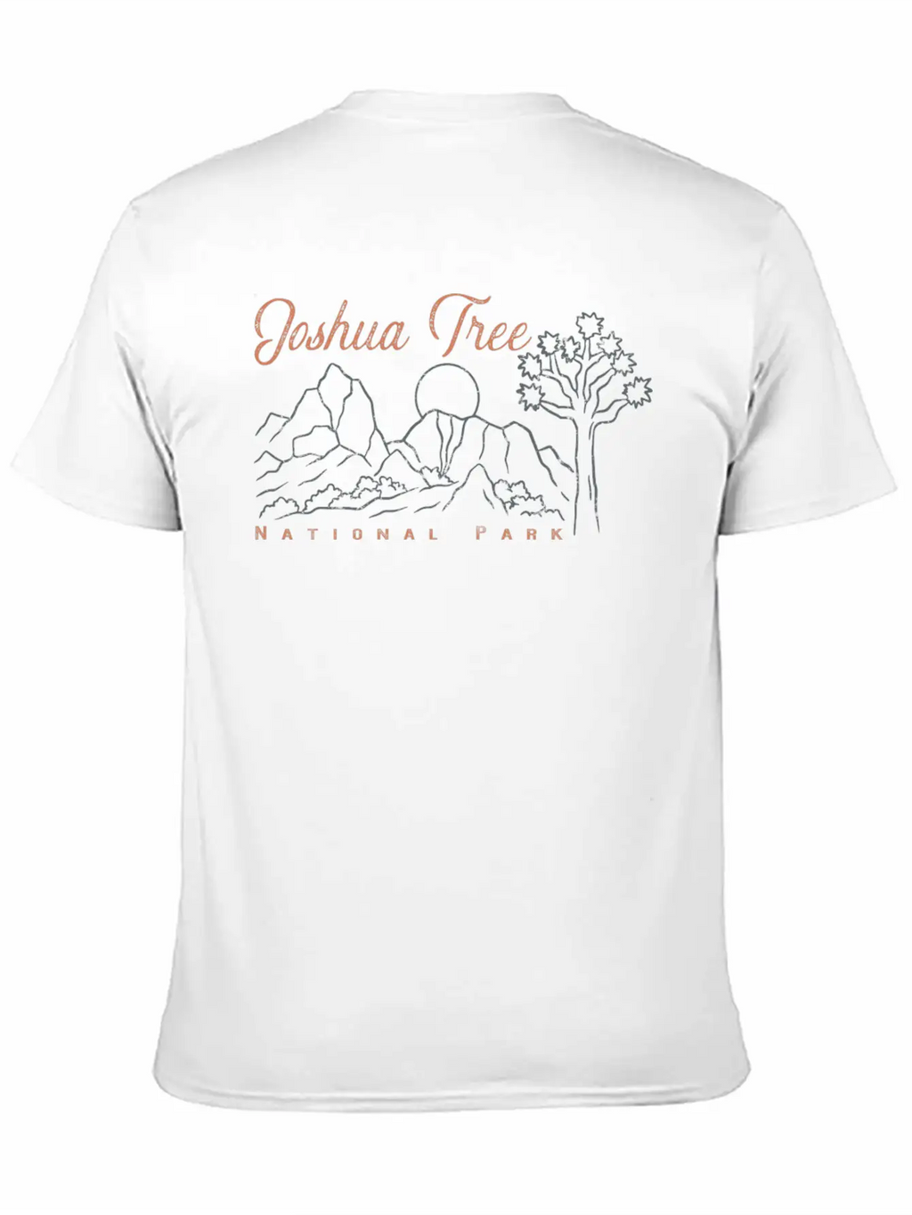 Joshua Tree National Park Breathable Soft Cotton T-Shirt – Timeless Casual Look