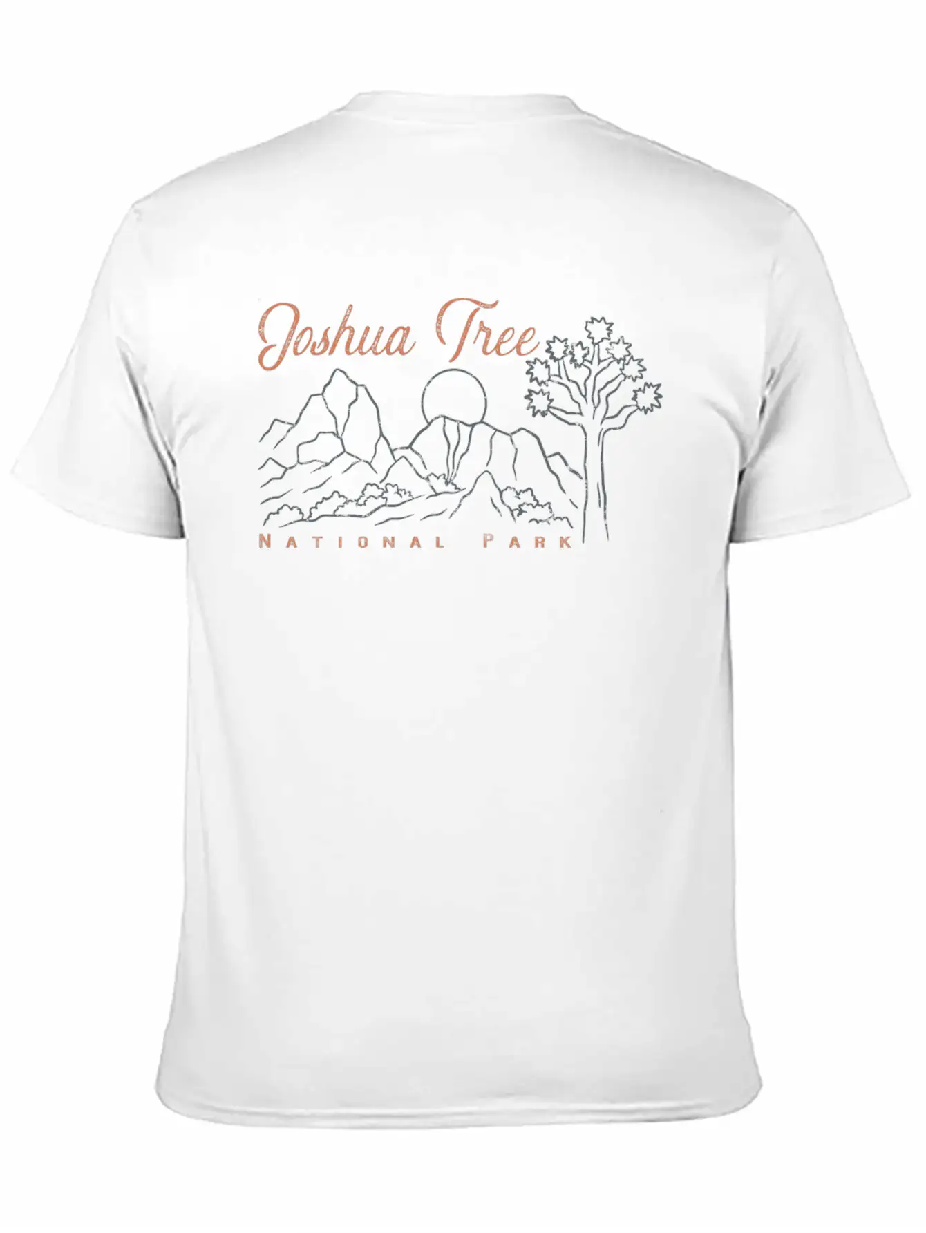 Joshua Tree National Park Breathable Soft Cotton T-Shirt – Timeless Casual Look