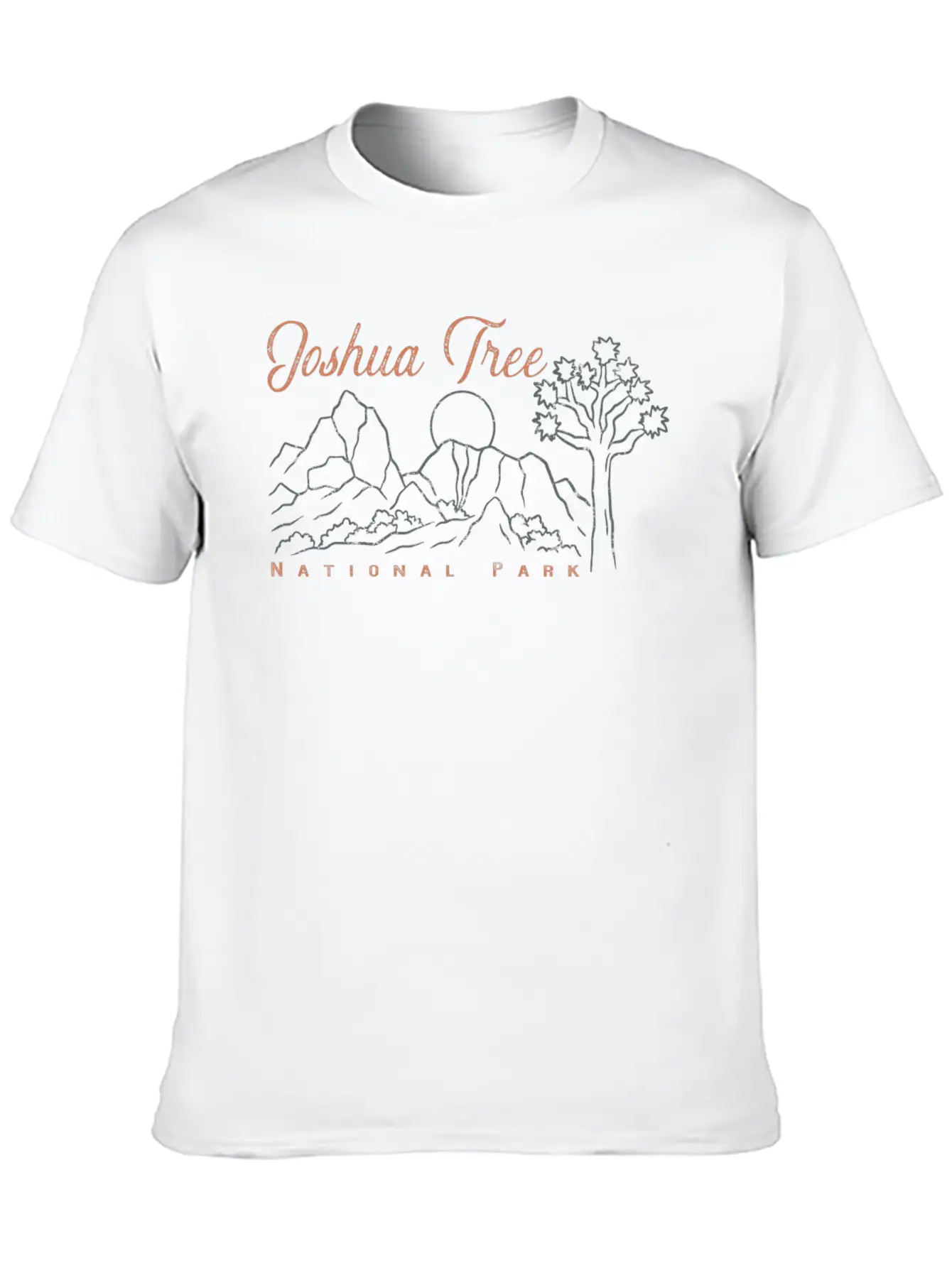 Joshua Tree National Park Breathable Soft Cotton T-Shirt – Timeless Casual Look