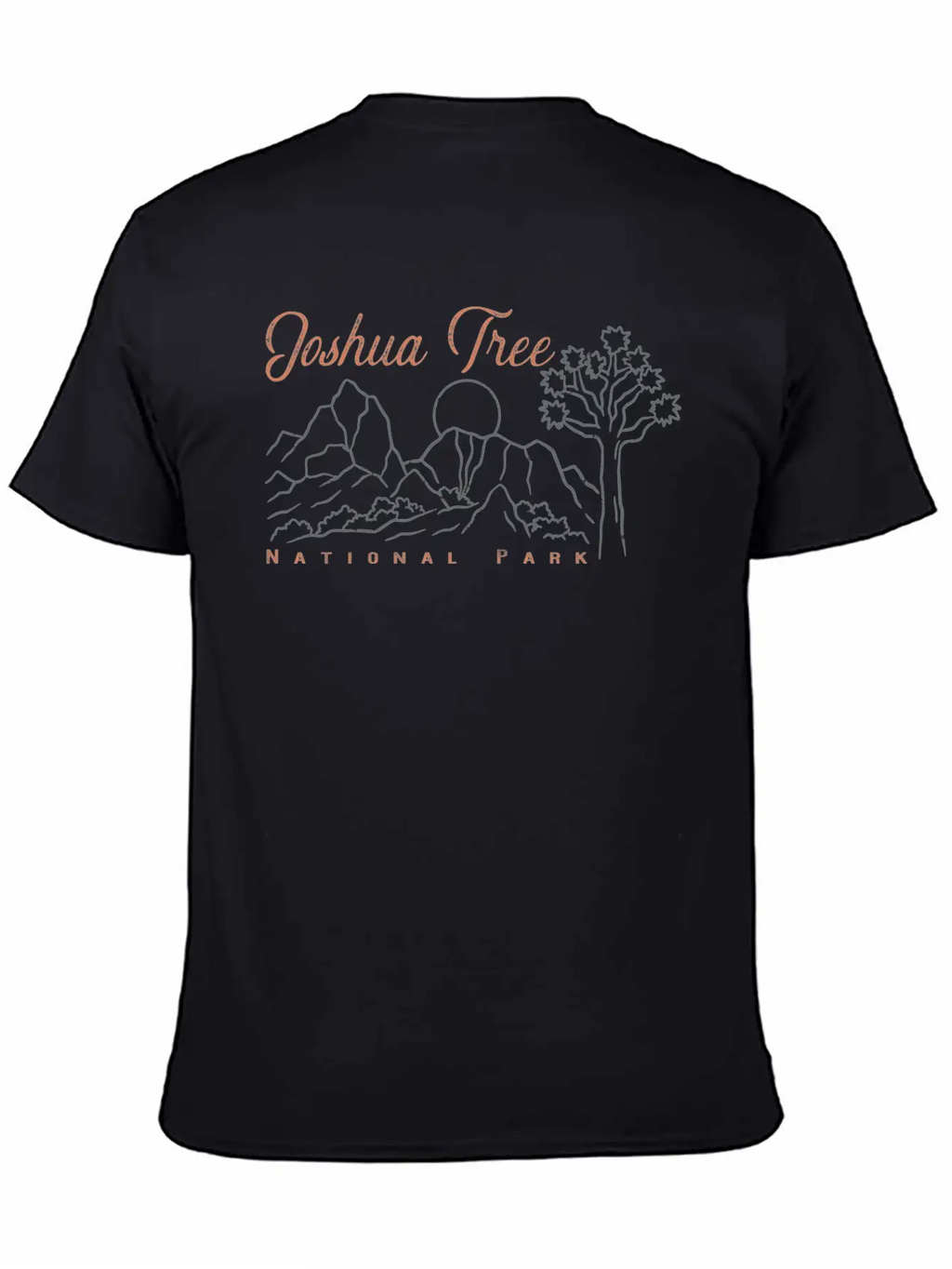 Joshua Tree National Park Breathable Soft Cotton T-Shirt – Timeless Casual Look