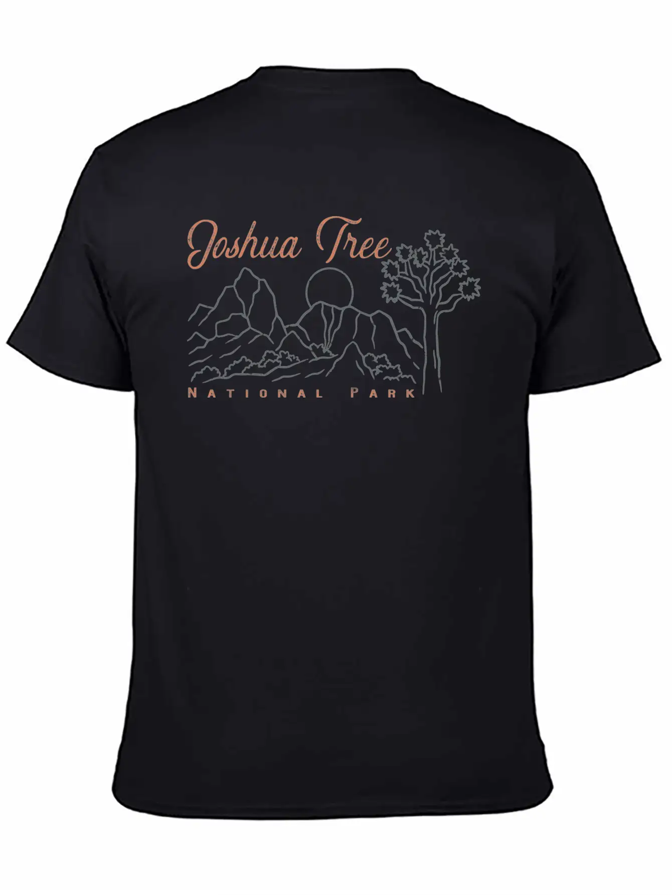 Joshua Tree National Park Breathable Soft Cotton T-Shirt – Timeless Casual Look