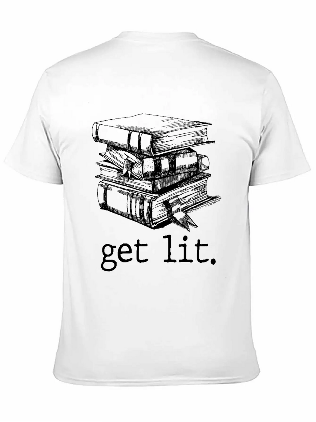Journalist Autor Writing Get Lit Gift Breathable Soft Cotton T-Shirt – Timeless Casual Look