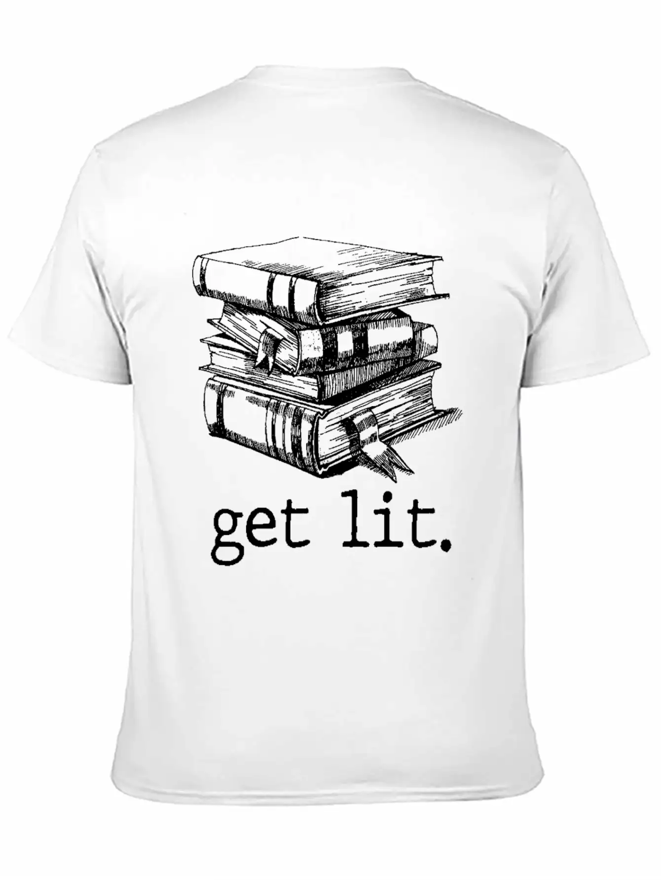 Journalist Autor Writing Get Lit Gift Breathable Soft Cotton T-Shirt – Timeless Casual Look