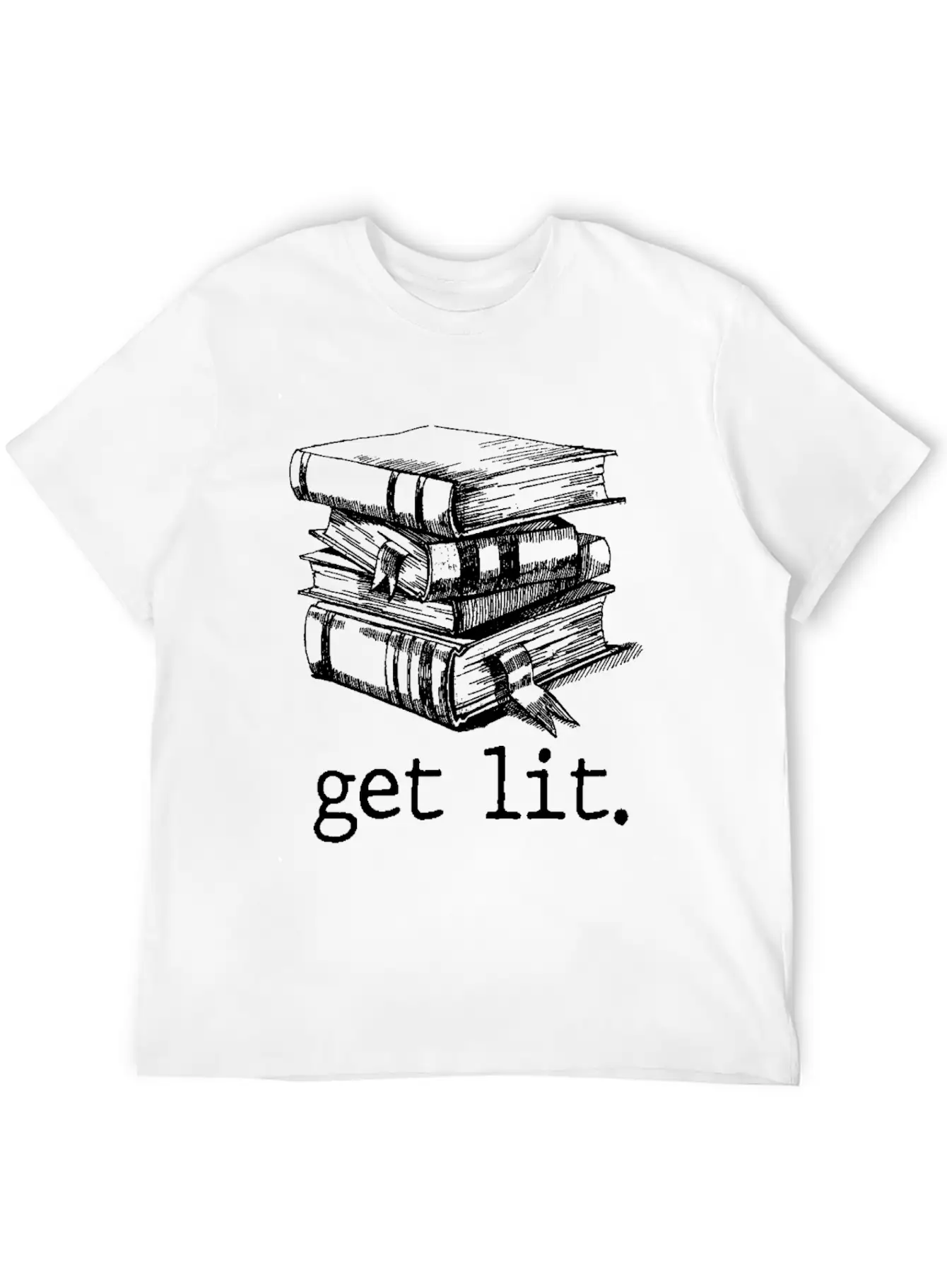 Journalist Autor Writing Get Lit Gift Breathable Soft Cotton T-Shirt – Timeless Casual Look
