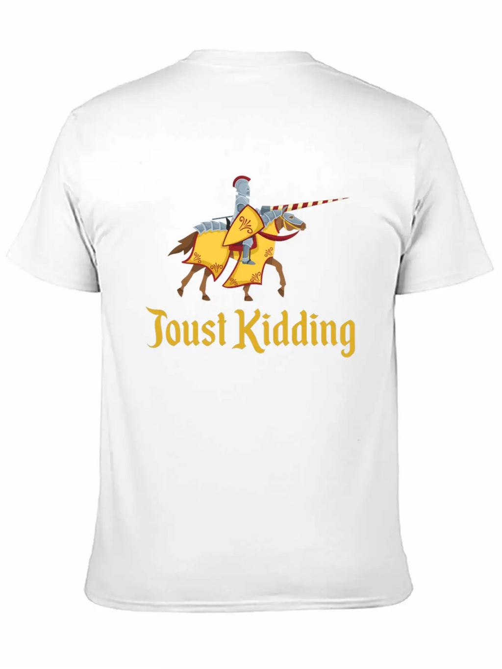 Jousting Knight Medieval Renaissance Knights Armor Unisex Casual T-Shirt – Clean Design For Daily Comfort