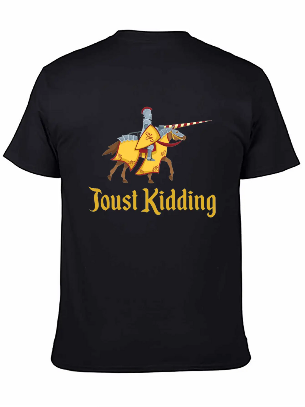 Jousting Knight Medieval Renaissance Knights Armor Unisex Casual T-Shirt – Clean Design For Daily Comfort