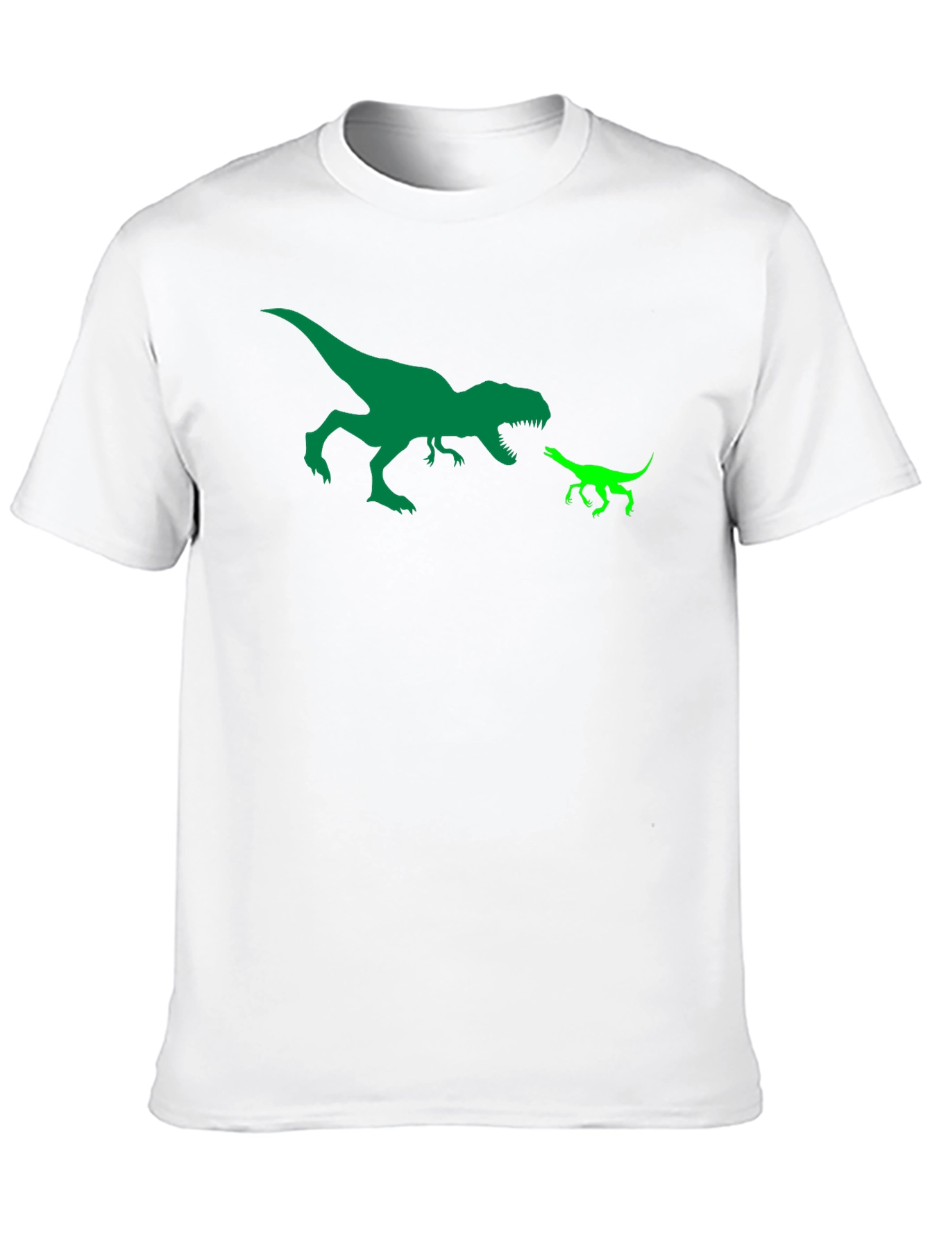Dino Graphic Tee - Big T-Rex vs Little Raptor