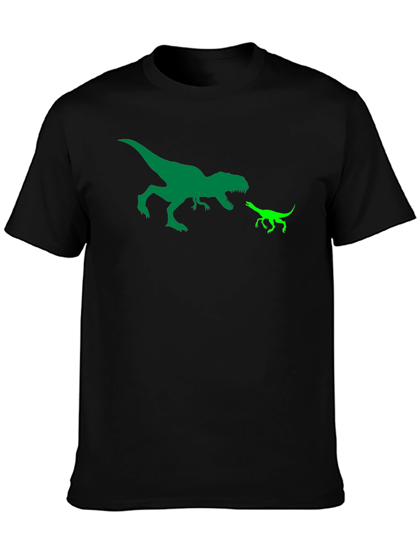 Dino Graphic Tee - Big T-Rex vs Little Raptor