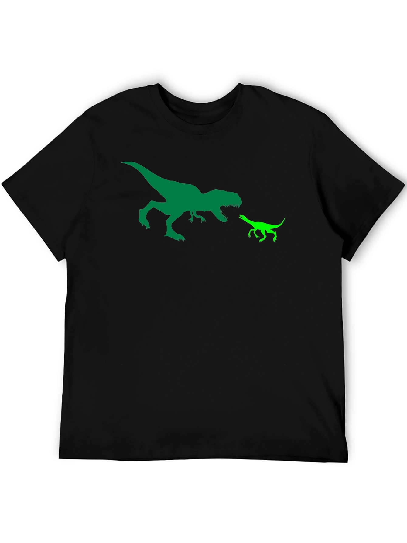 Dino Graphic Tee - Big T-Rex vs Little Raptor
