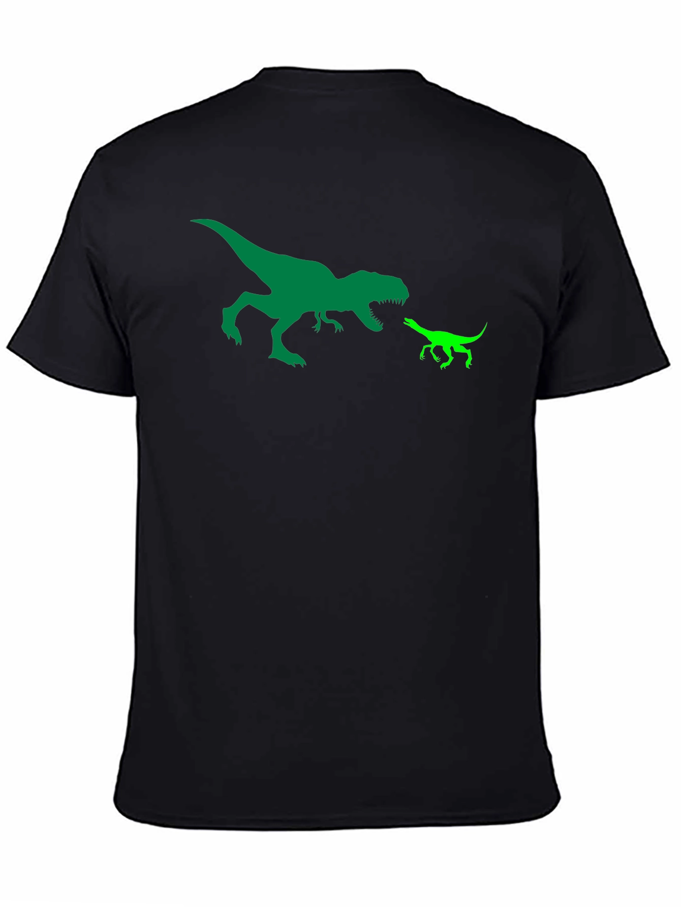 Dino Graphic Tee - Big T-Rex vs Little Raptor