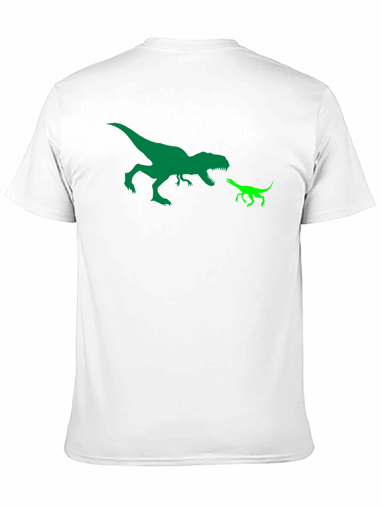 Dino Graphic Tee - Big T-Rex vs Little Raptor