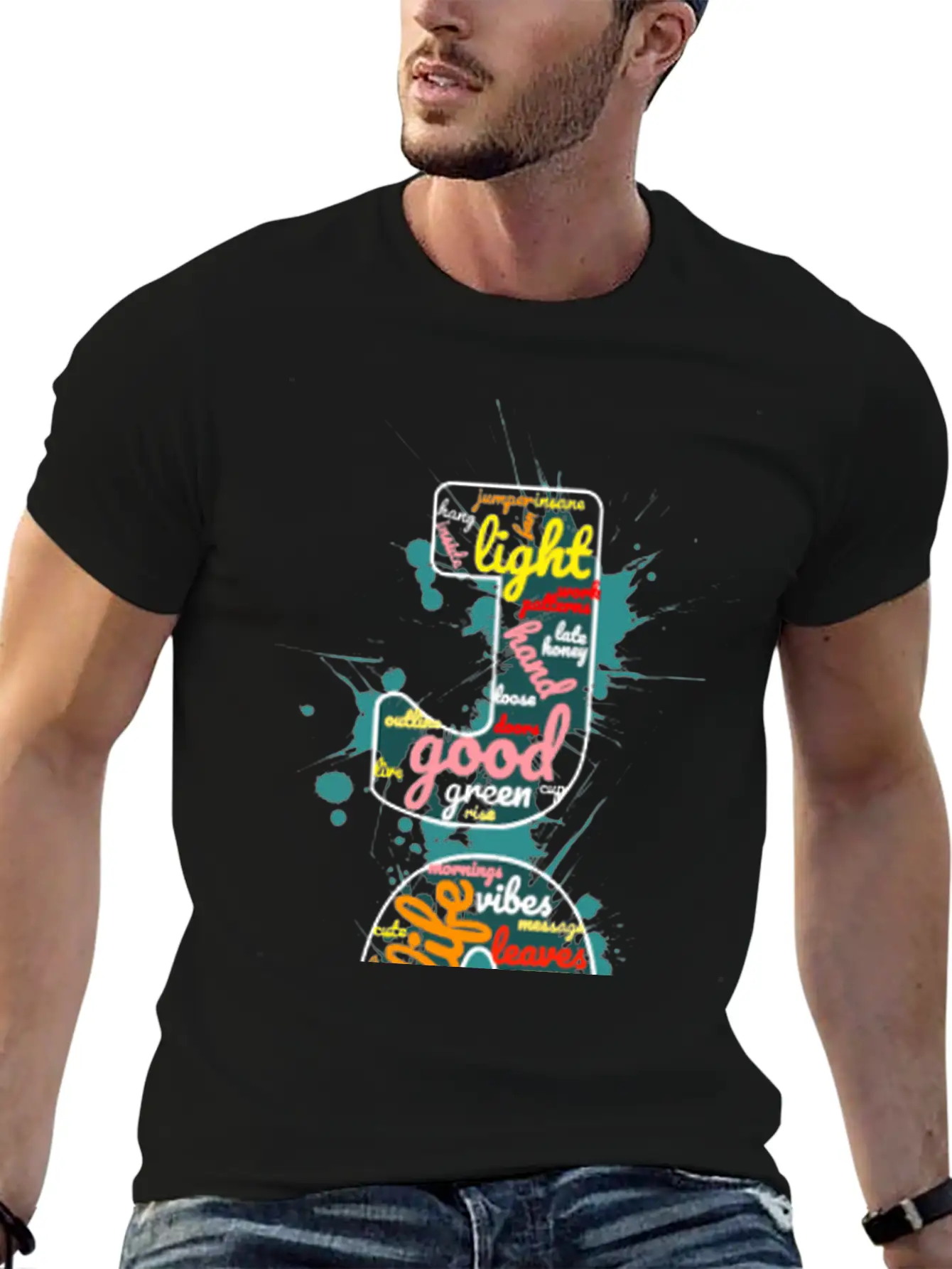 JOY Casual Graphic T-Shirt – Simple And Comfortable Daily Wear