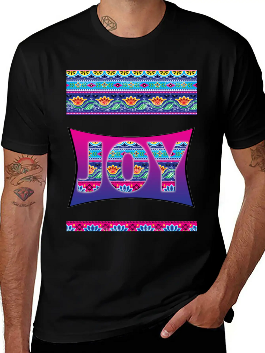 JOY Essential Cotton Tee For Daily Outfits – Unisex Style