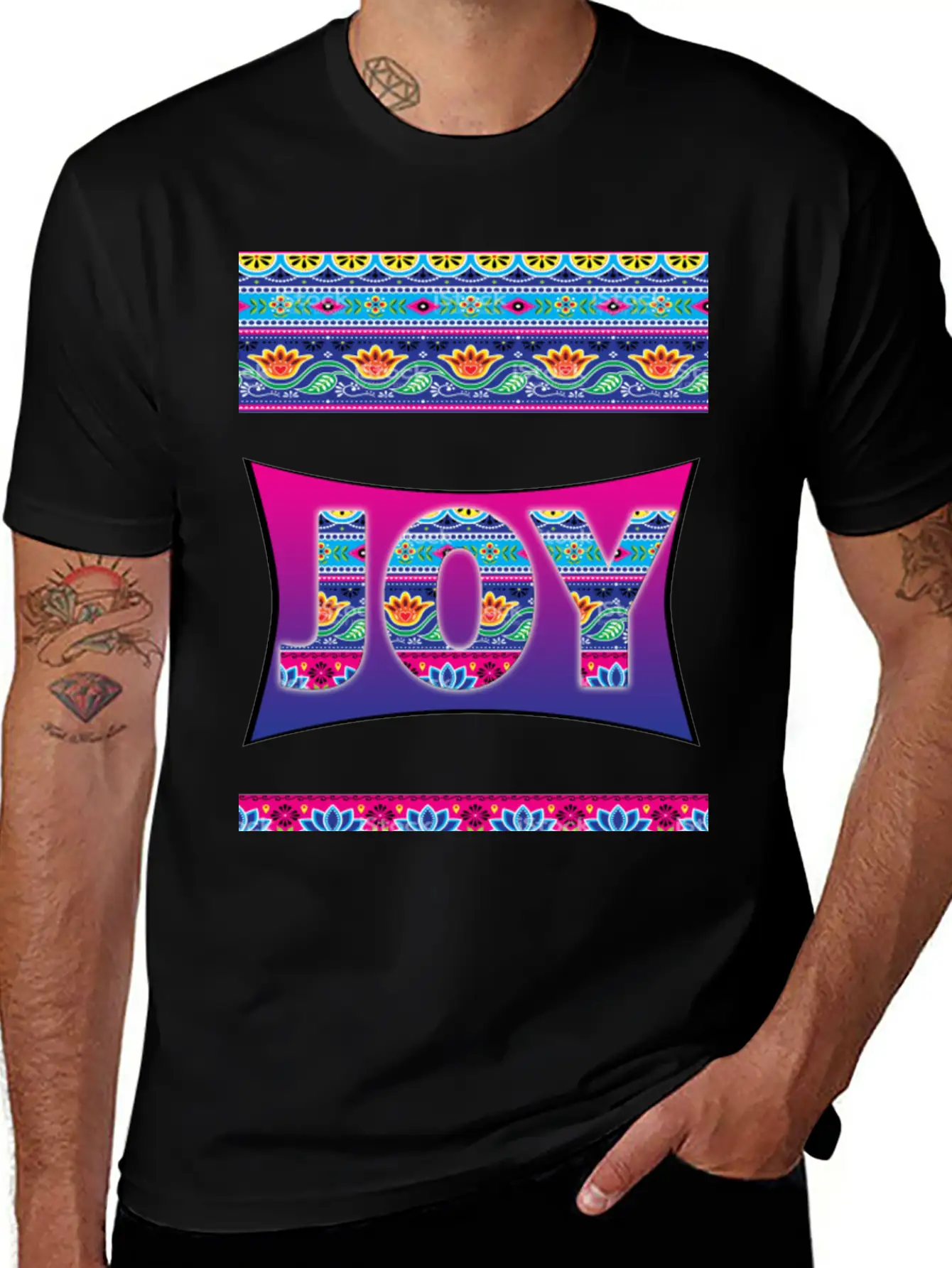JOY Essential Cotton Tee For Daily Outfits – Unisex Style