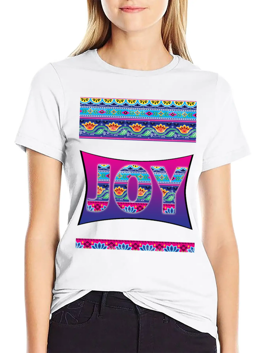 JOY Essential Cotton Tee For Daily Outfits – Unisex Style