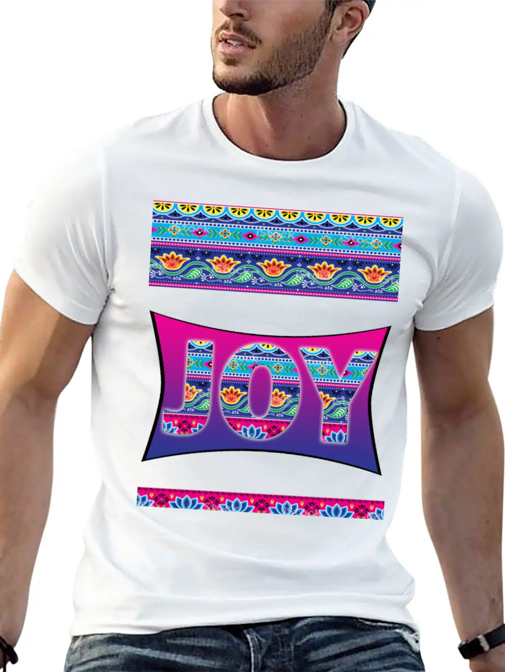 JOY Essential Cotton Tee For Daily Outfits – Unisex Style