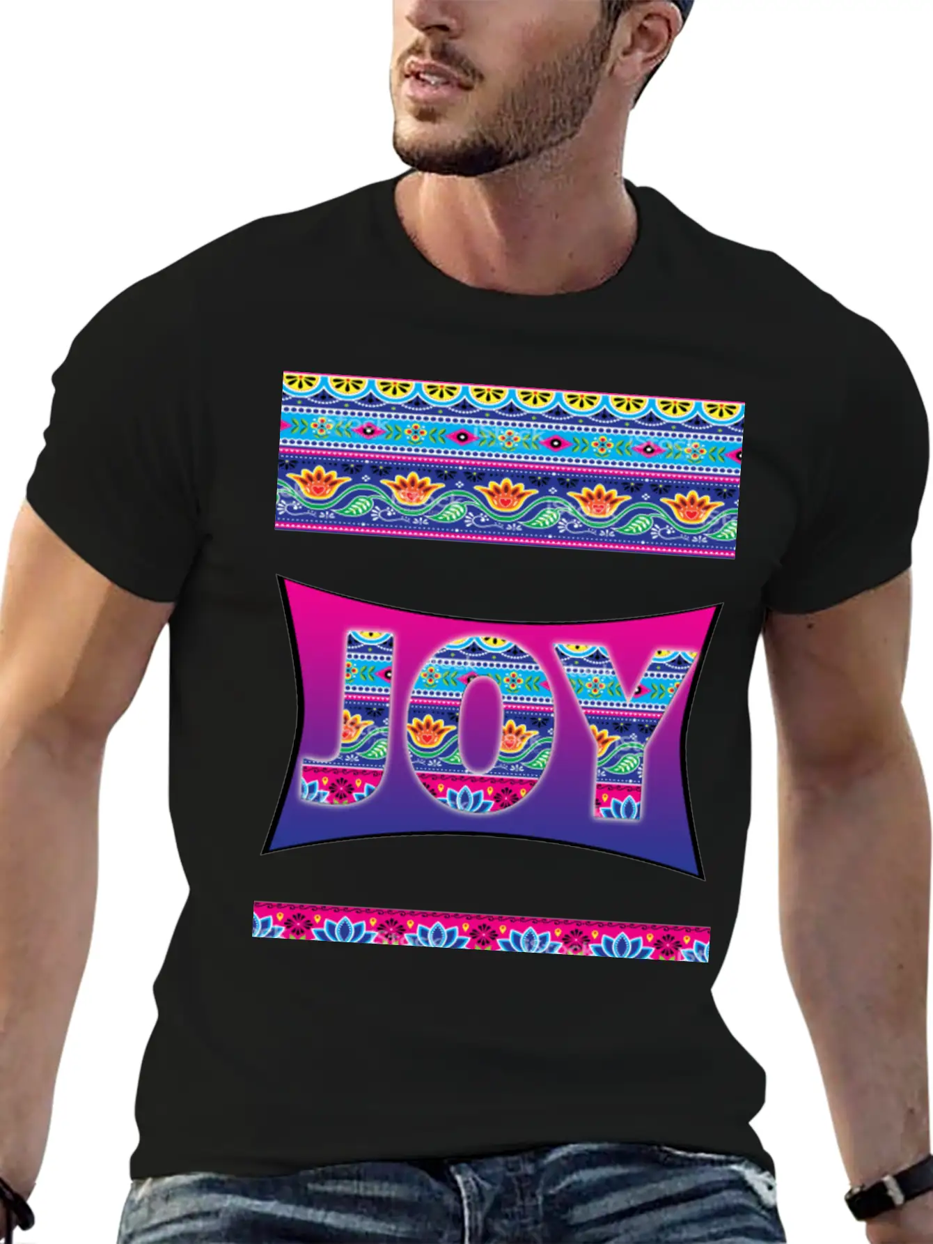 JOY Essential Cotton Tee For Daily Outfits – Unisex Style