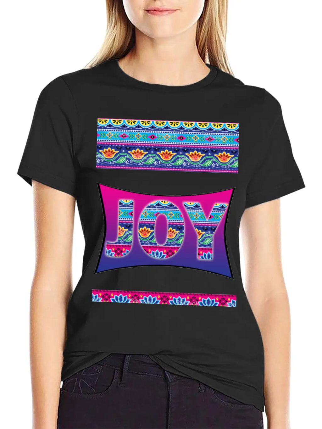 JOY Essential Cotton Tee For Daily Outfits – Unisex Style