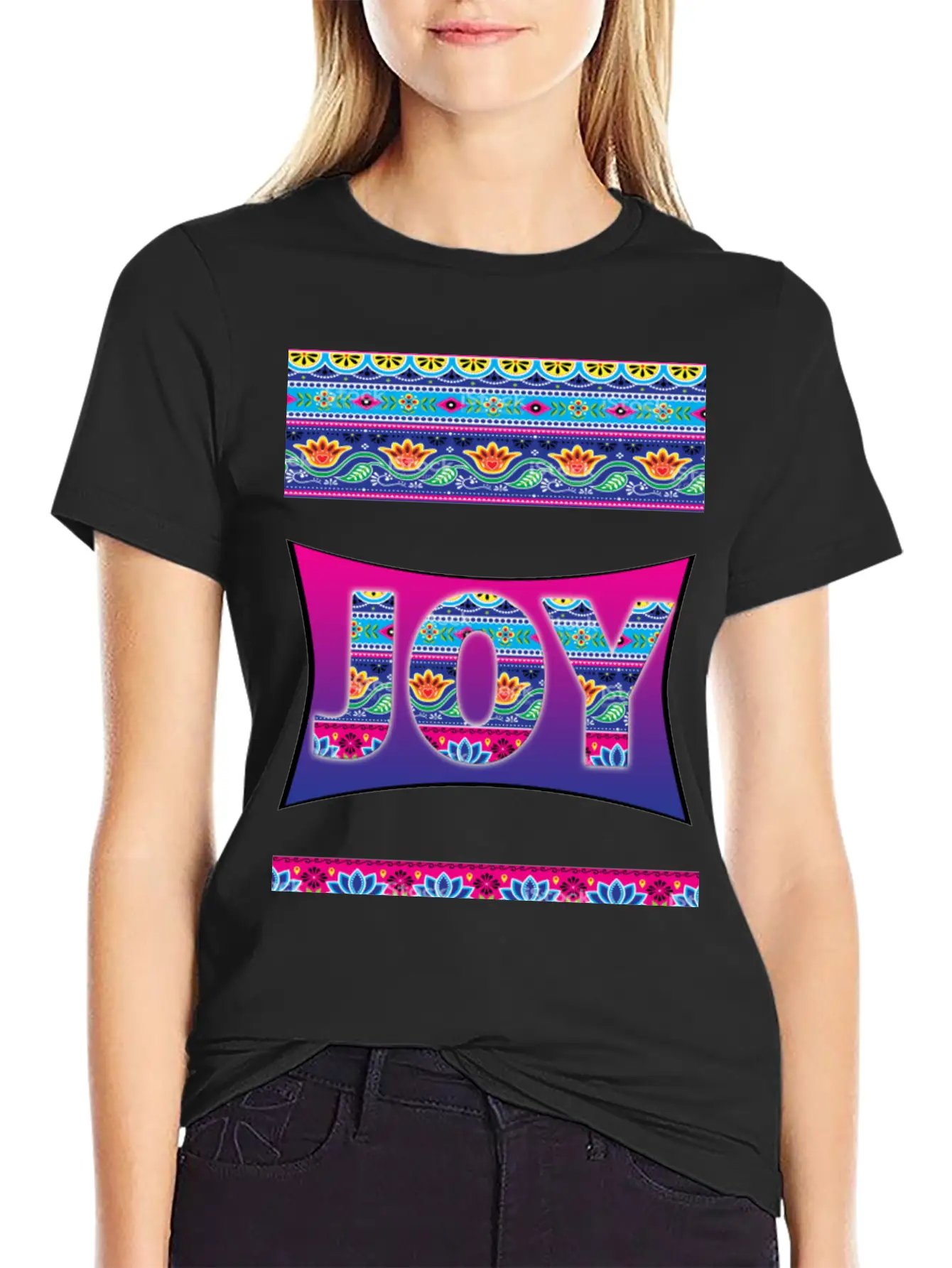 JOY Essential Cotton Tee For Daily Outfits – Unisex Style