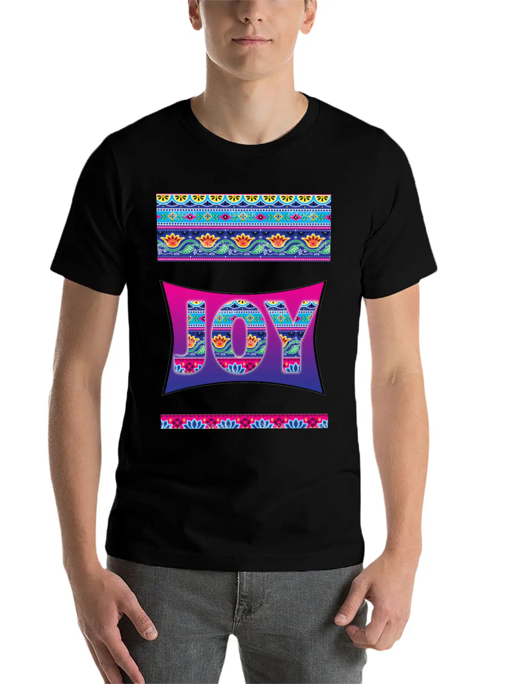 JOY Essential Cotton Tee For Daily Outfits – Unisex Style