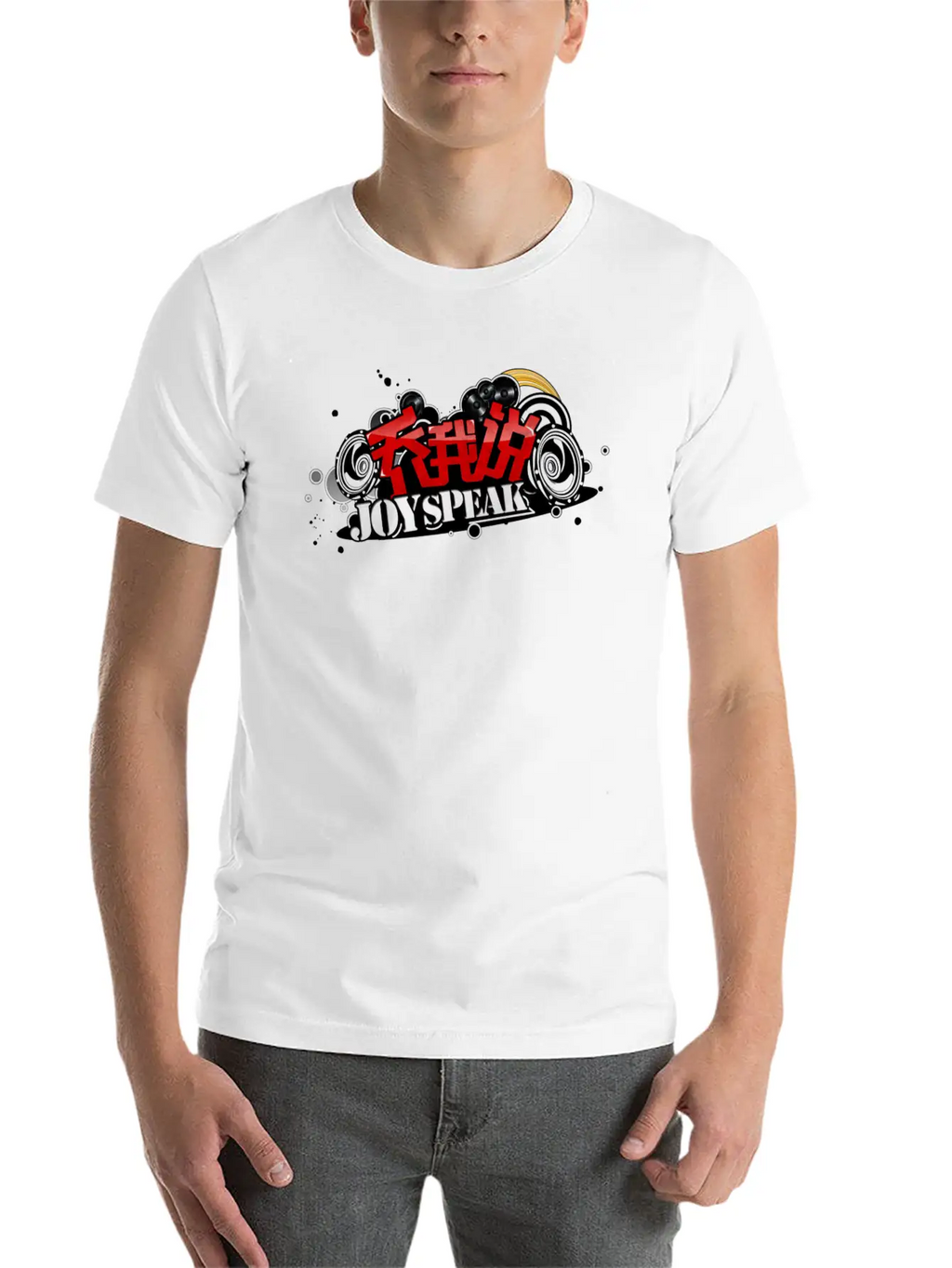 Joy Speak Unisex Casual T-Shirt – Clean Design For Daily Comfort
