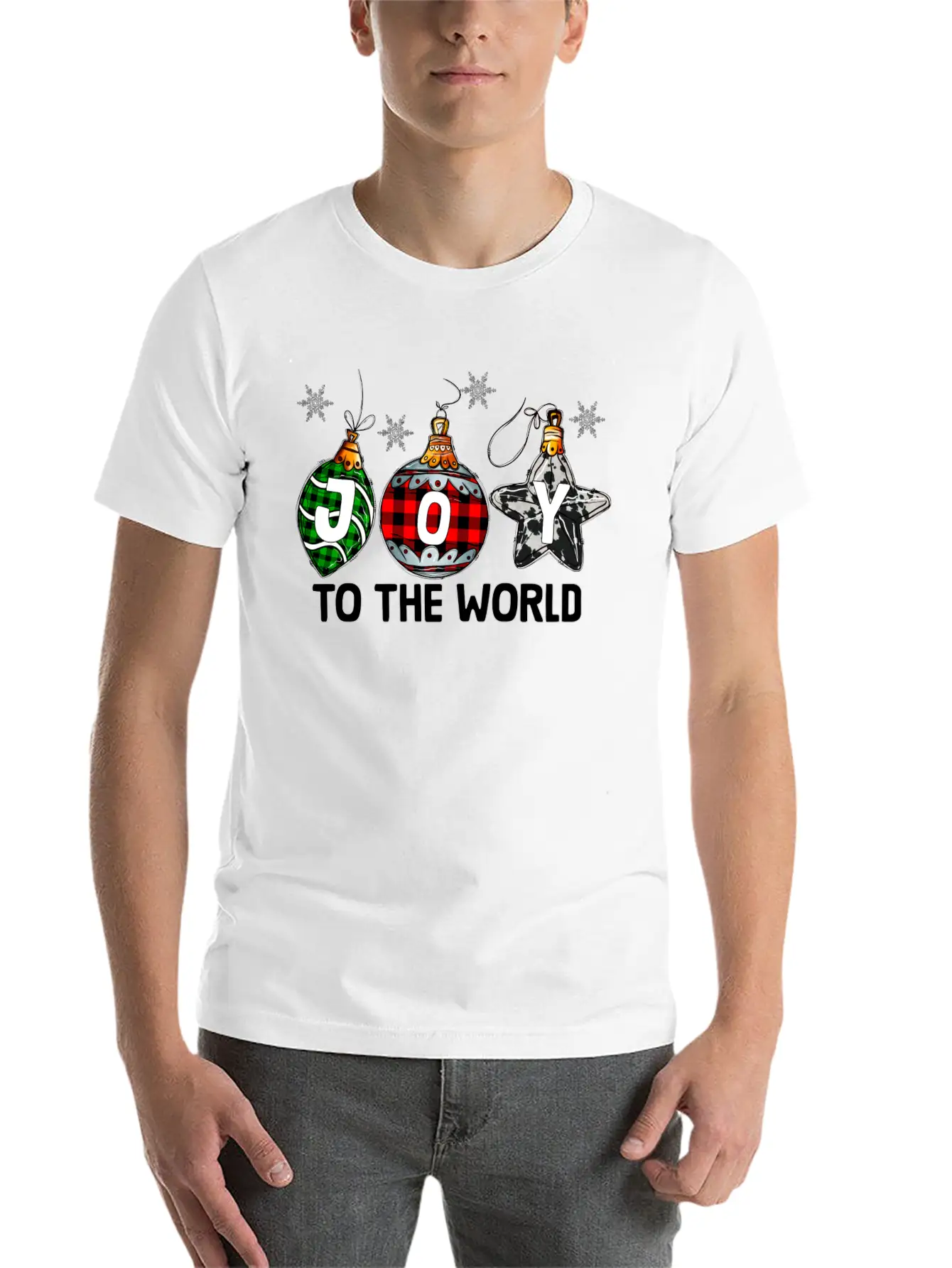 Joy To The World Unisex Casual T-Shirt – Clean Design For Daily Comfort