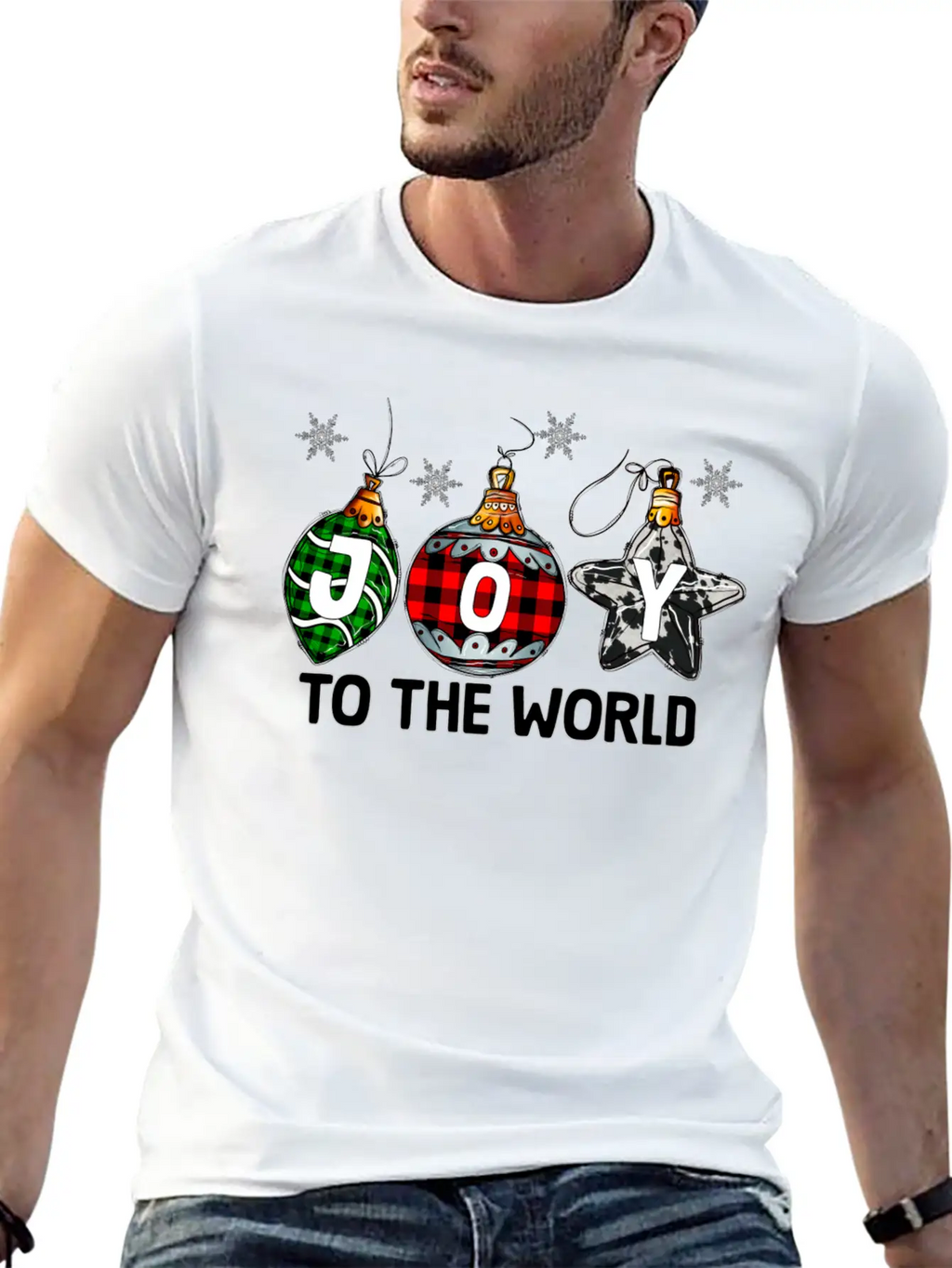 Joy To The World Unisex Casual T-Shirt – Clean Design For Daily Comfort