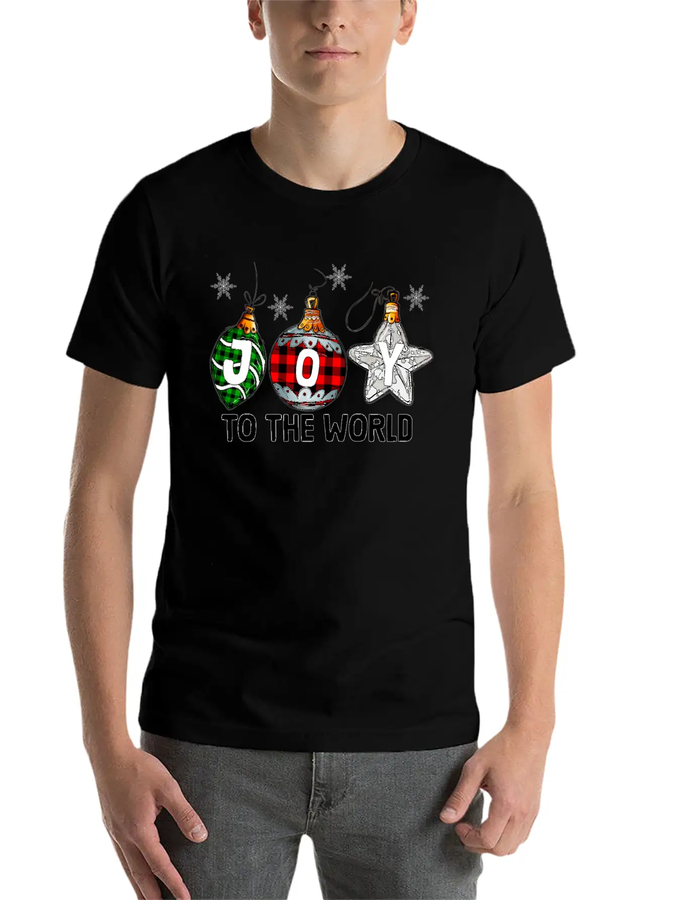 Joy To The World Unisex Casual T-Shirt – Clean Design For Daily Comfort