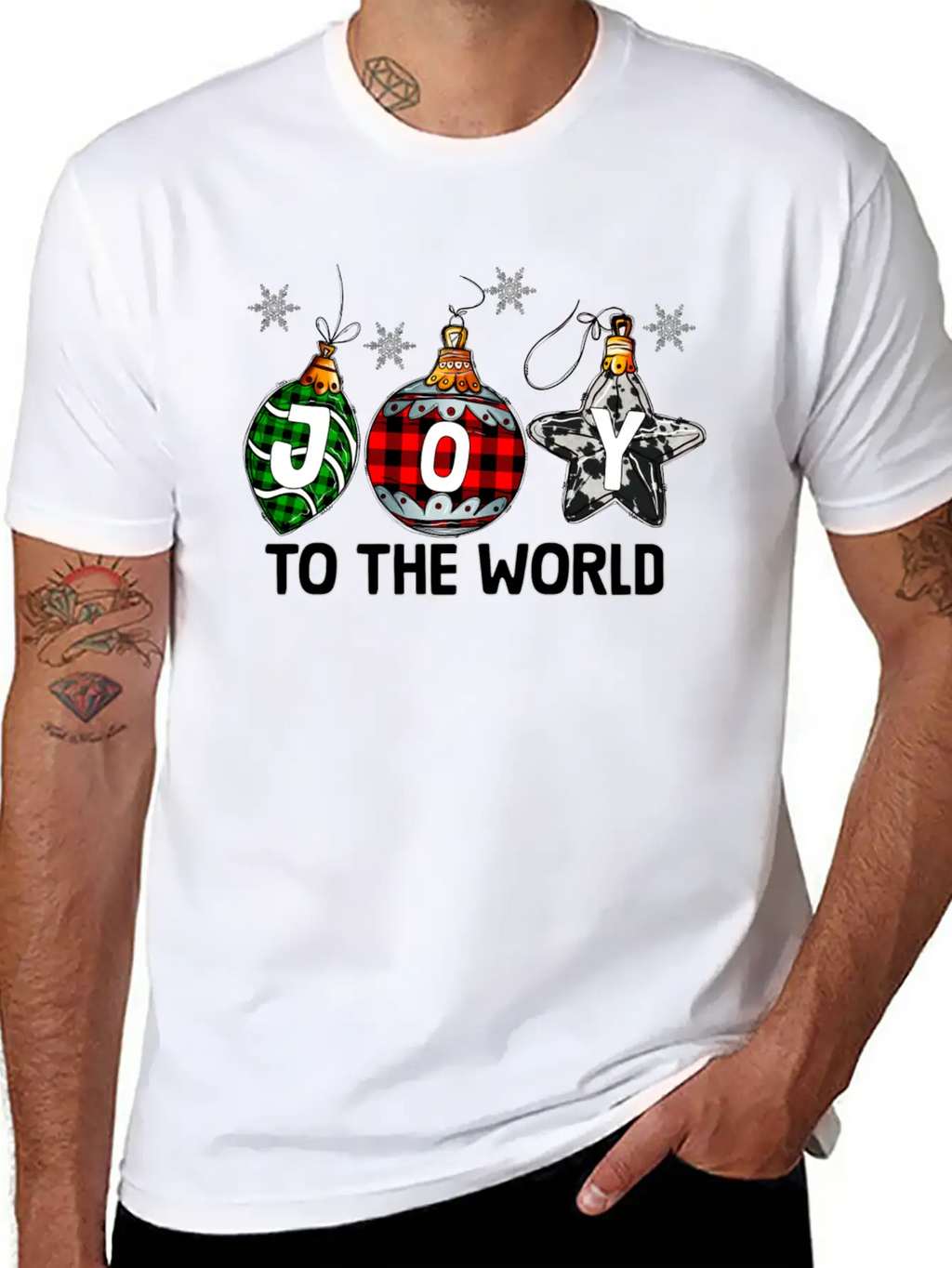 Joy To The World Unisex Casual T-Shirt – Clean Design For Daily Comfort