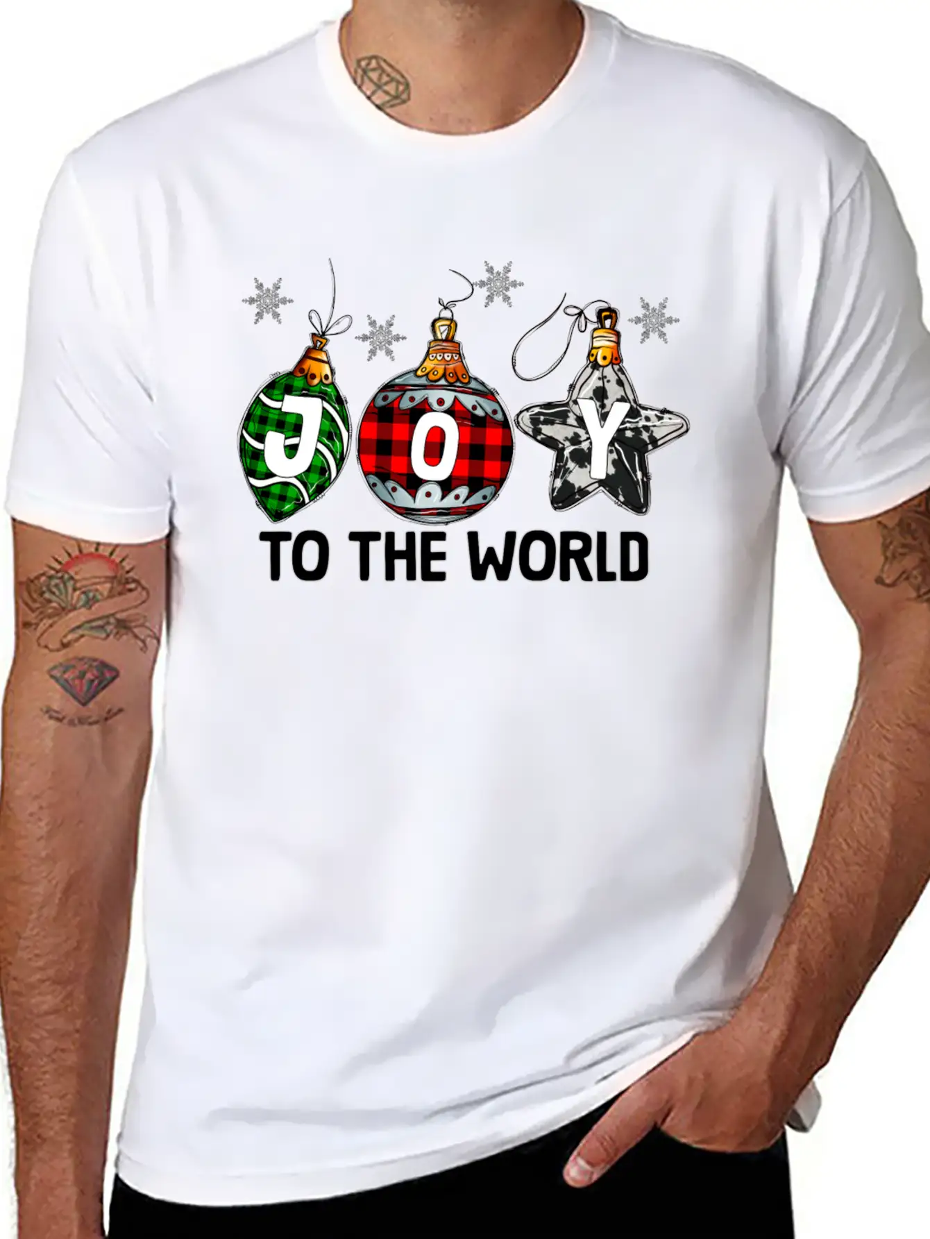 Joy To The World Unisex Casual T-Shirt – Clean Design For Daily Comfort