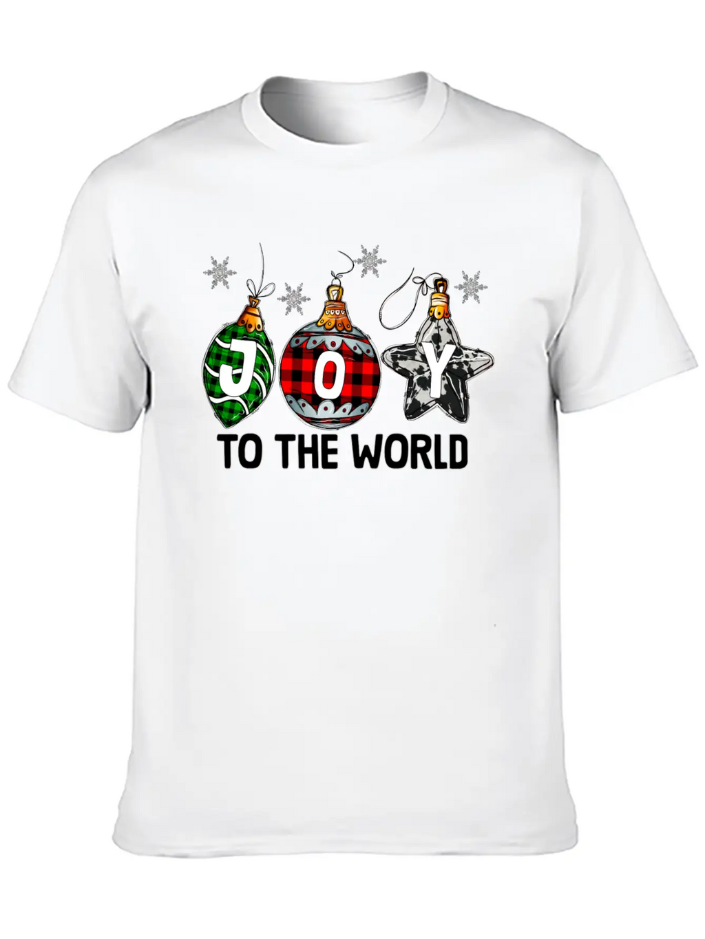 Joy To The World Unisex Casual T-Shirt – Clean Design For Daily Comfort