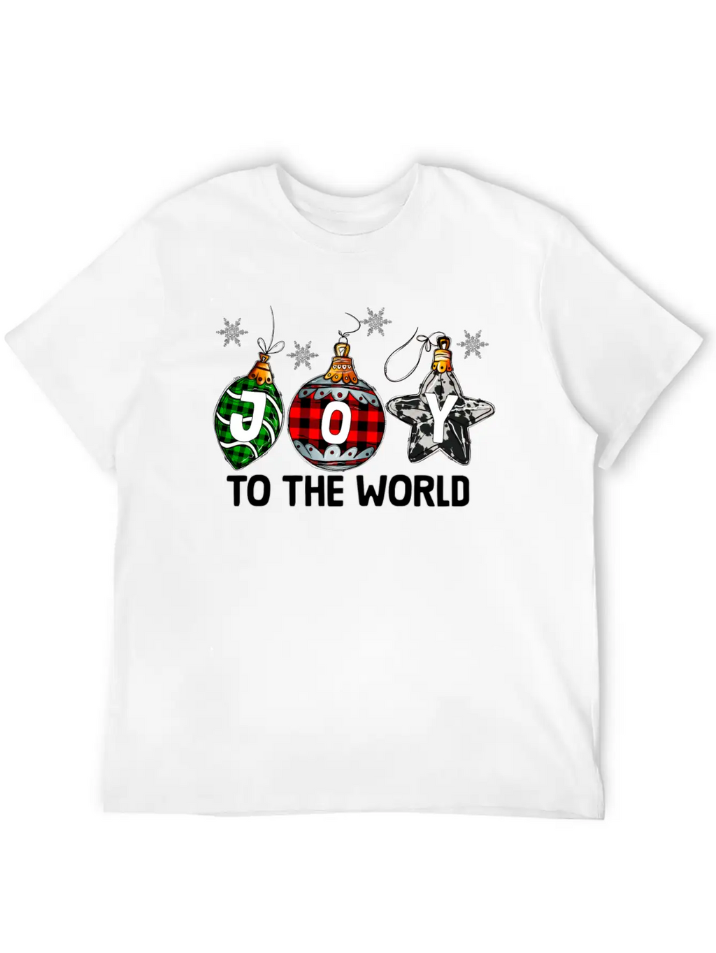 Joy To The World Unisex Casual T-Shirt – Clean Design For Daily Comfort