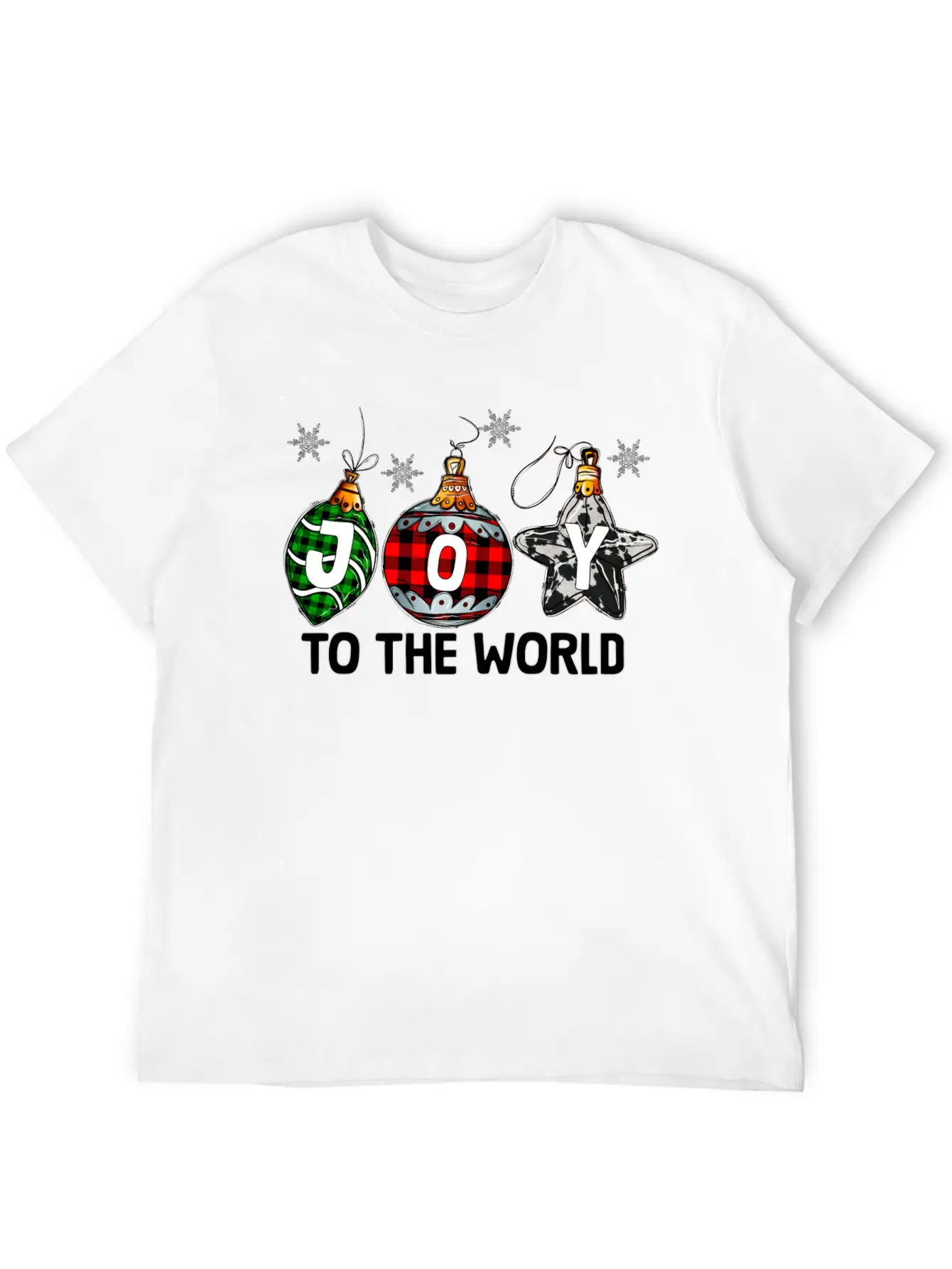 Joy To The World Unisex Casual T-Shirt – Clean Design For Daily Comfort