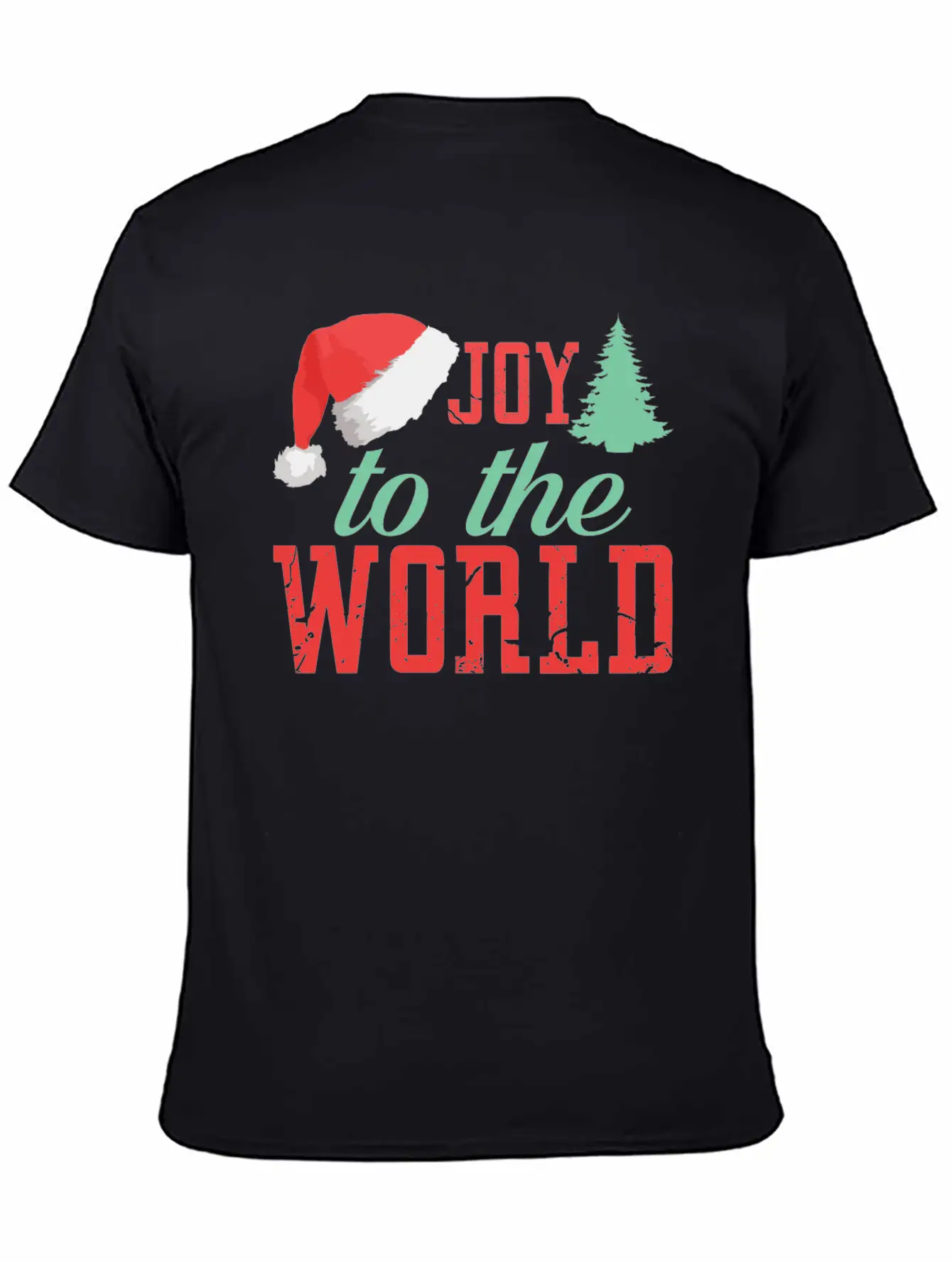 Joy To The World Unisex Short Sleeve Soft Cotton T-Shirt – Casual Everyday Wear