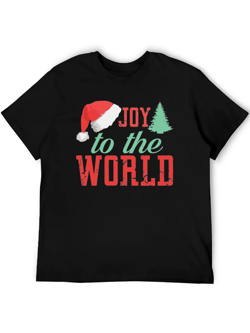 Joy To The World Unisex Short Sleeve Soft Cotton T-Shirt – Casual Everyday Wear